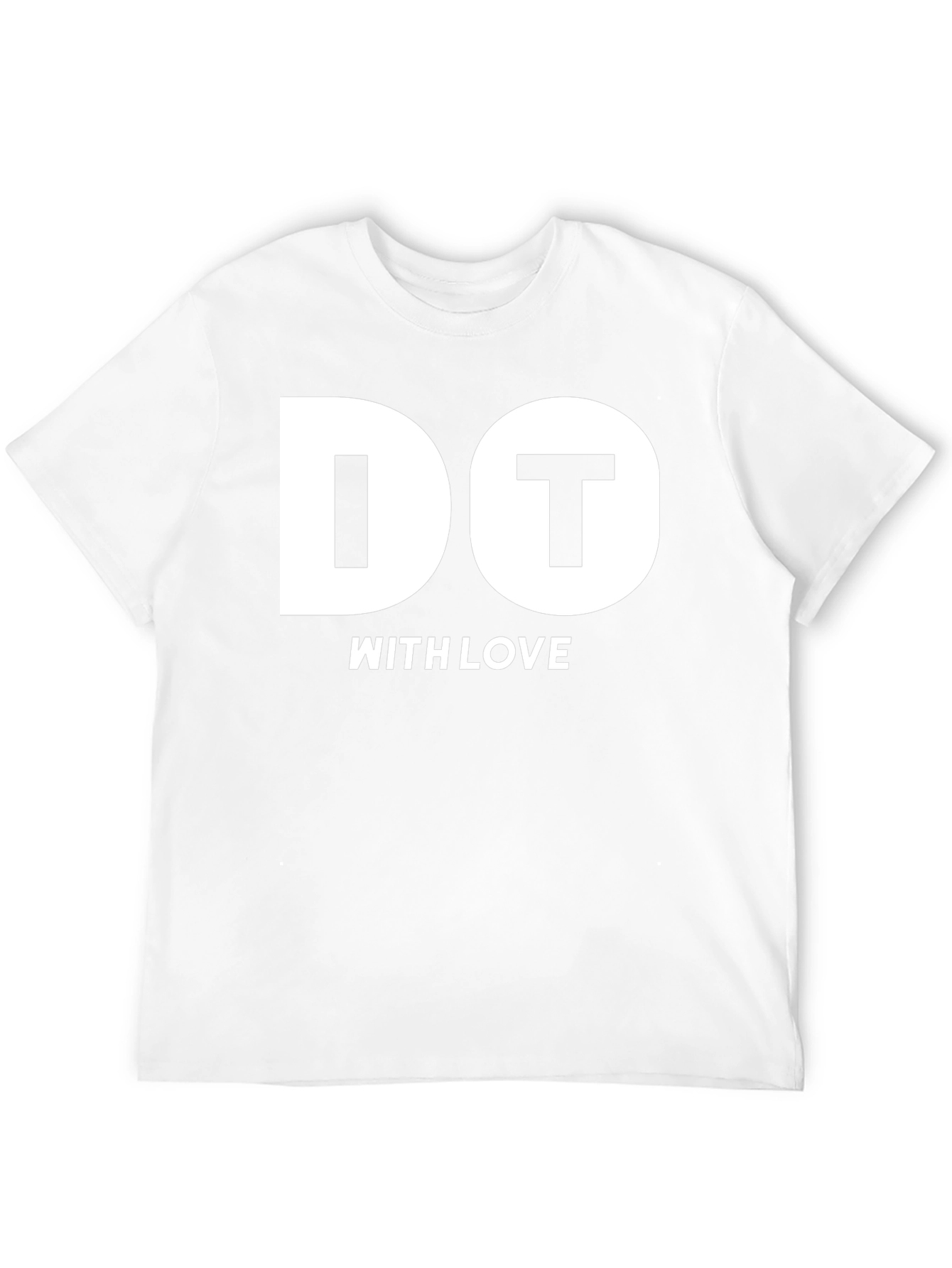 Do It With Love Black T-Shirt