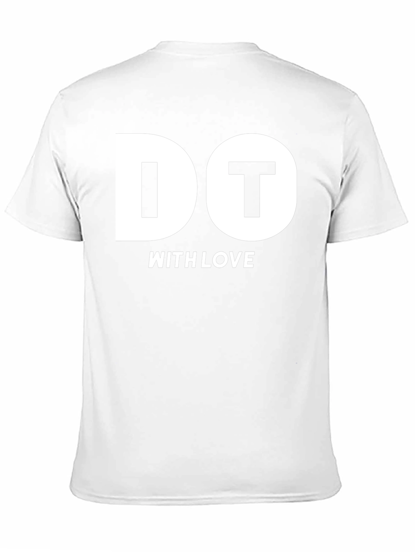 Do It With Love Black T-Shirt