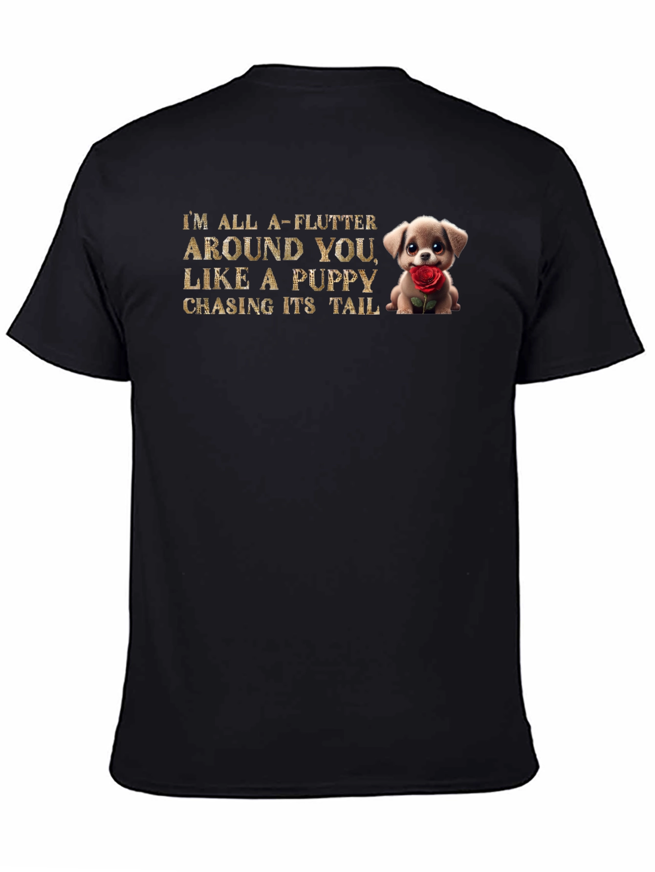 Puppy Love T-Shirt - All a-Flutter Around You