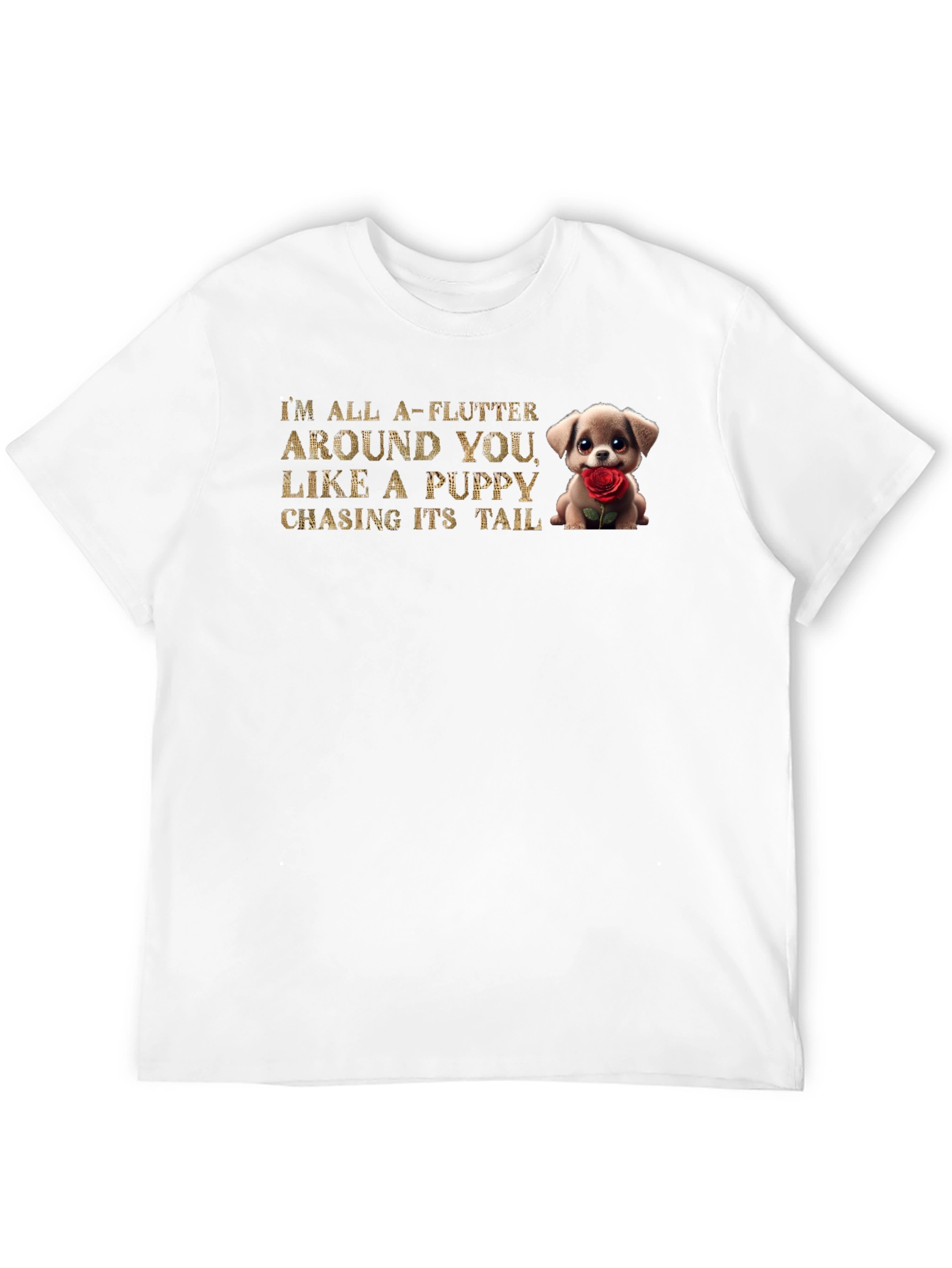 Puppy Love T-Shirt - All a-Flutter Around You