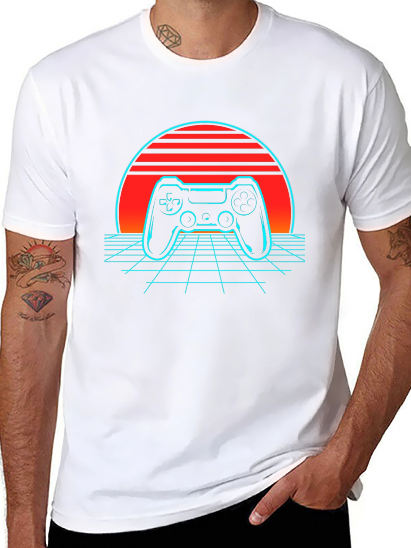 Retro Gaming T-Shirt - Controller Design