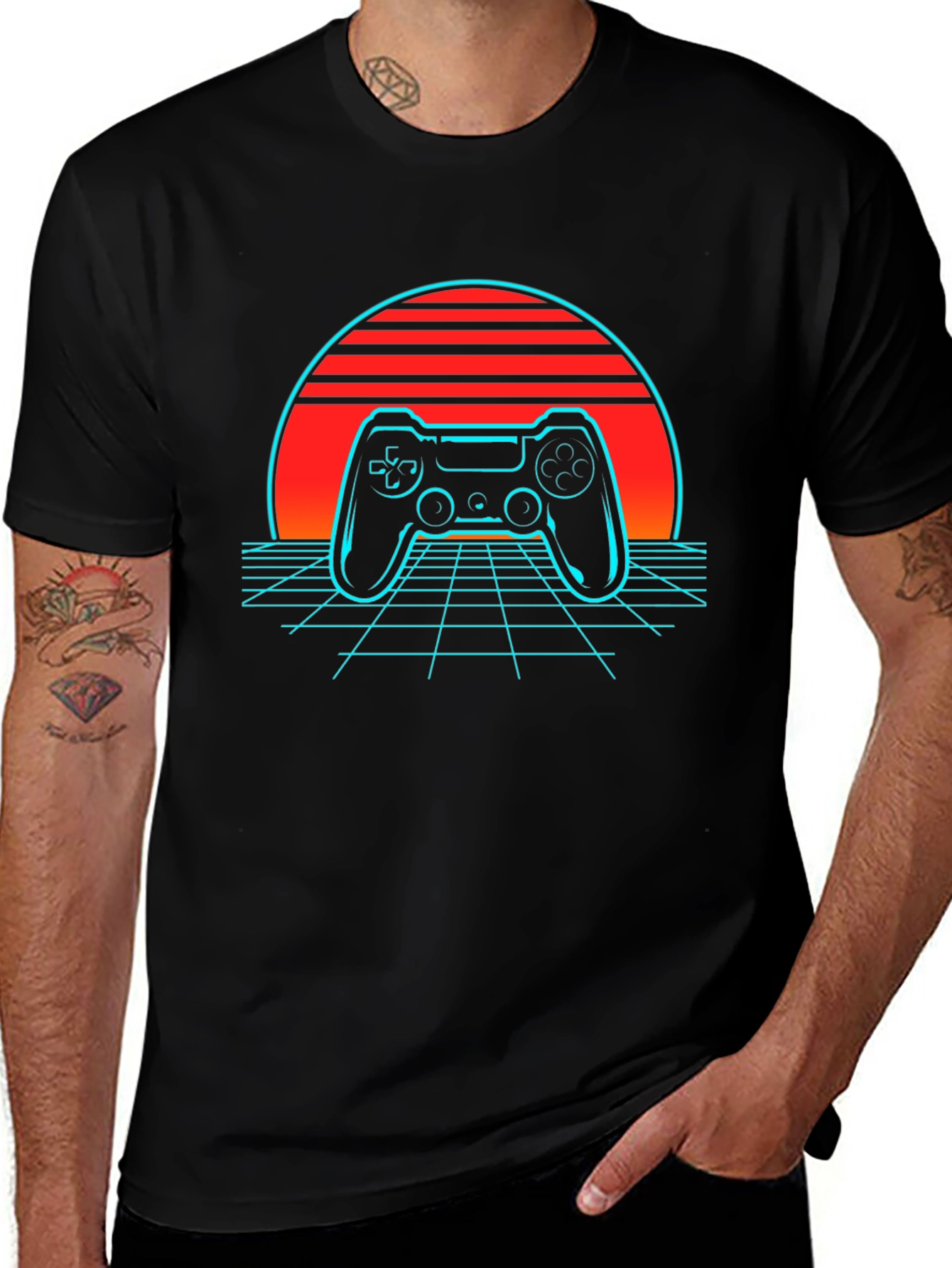 Retro Gaming T-Shirt - Controller Design