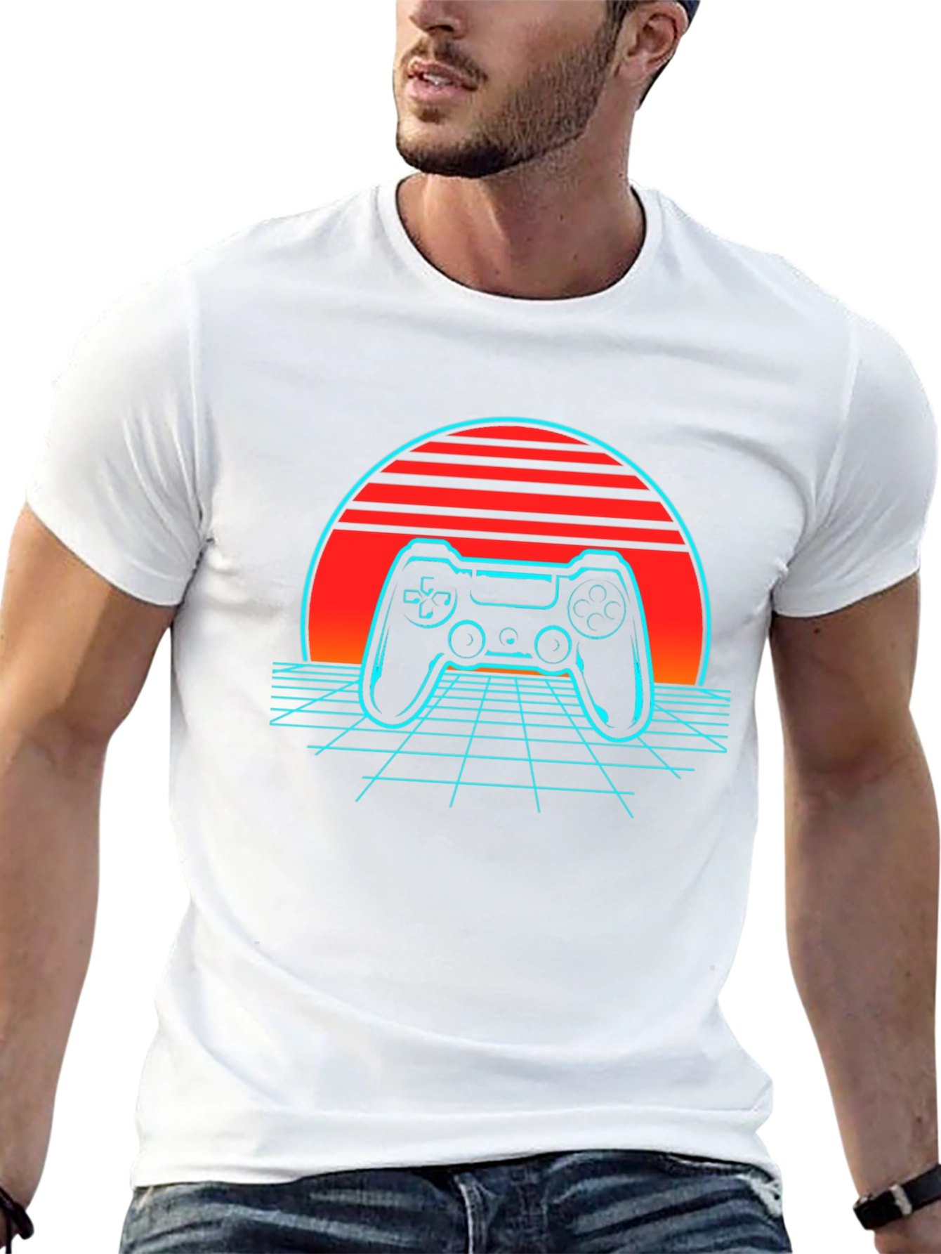 Retro Gaming T-Shirt - Controller Design