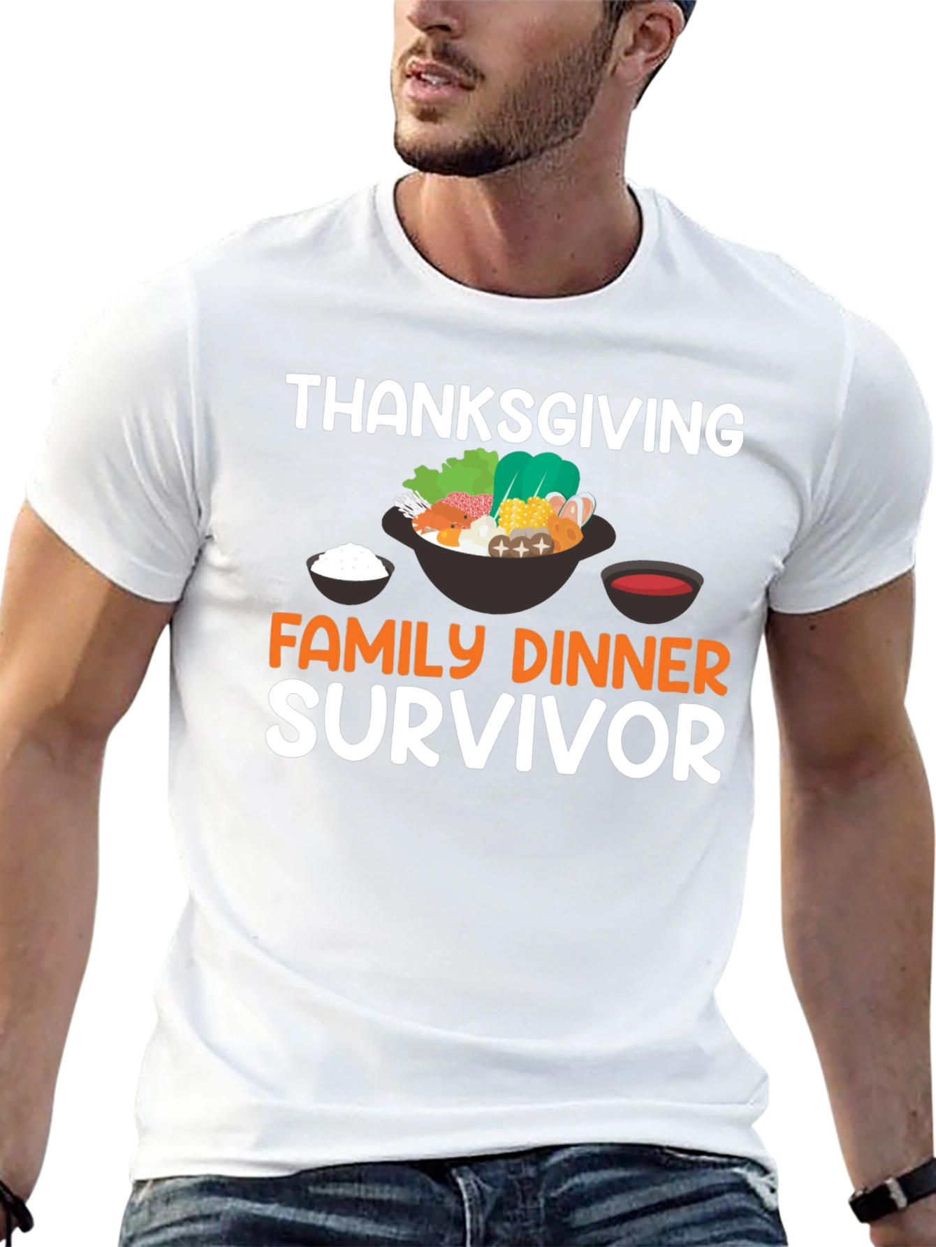 Thanksgiving Dinner Survivor T-Shirt