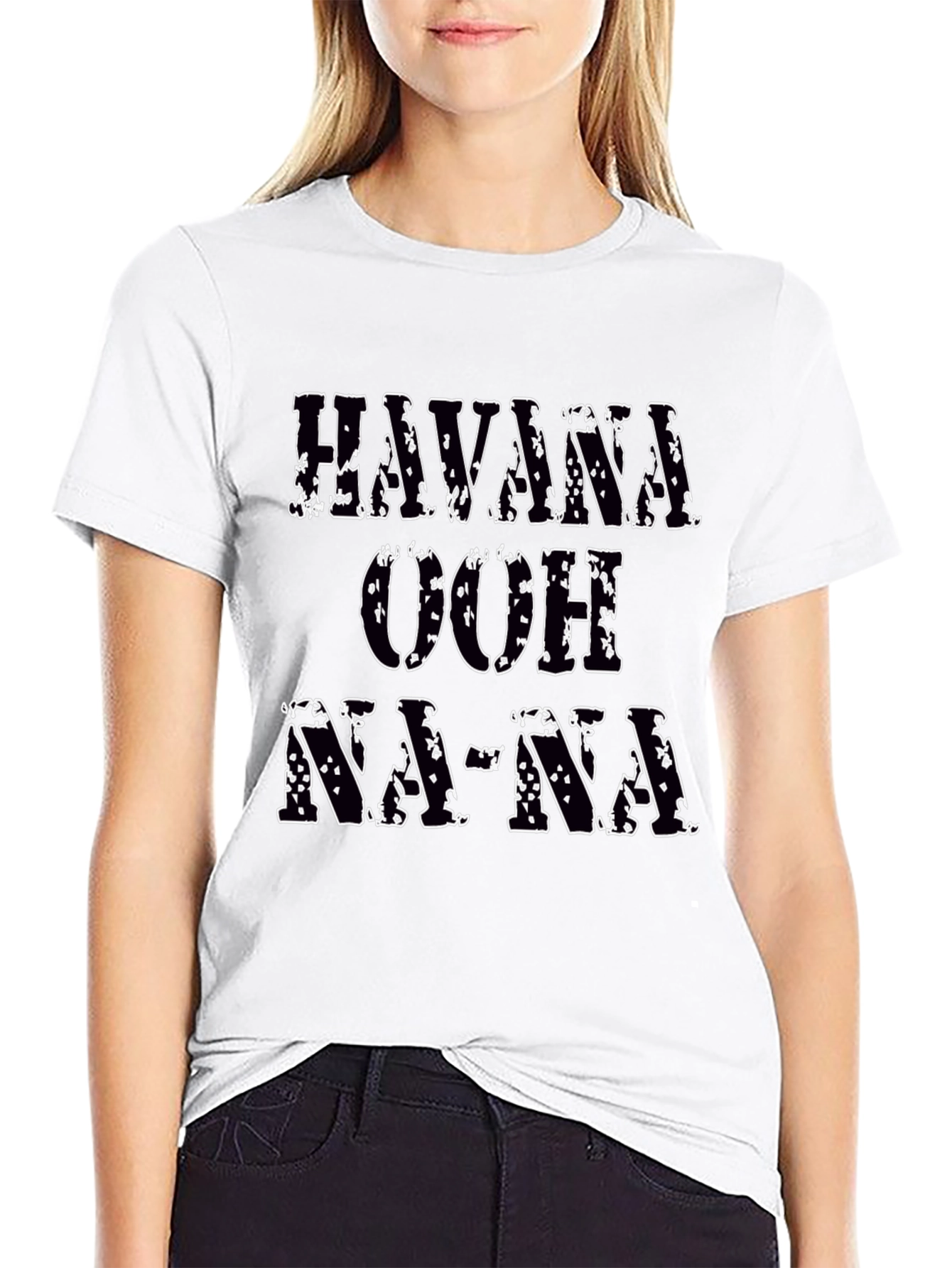 Havana Ooh Na-Na Graphic Print Tee