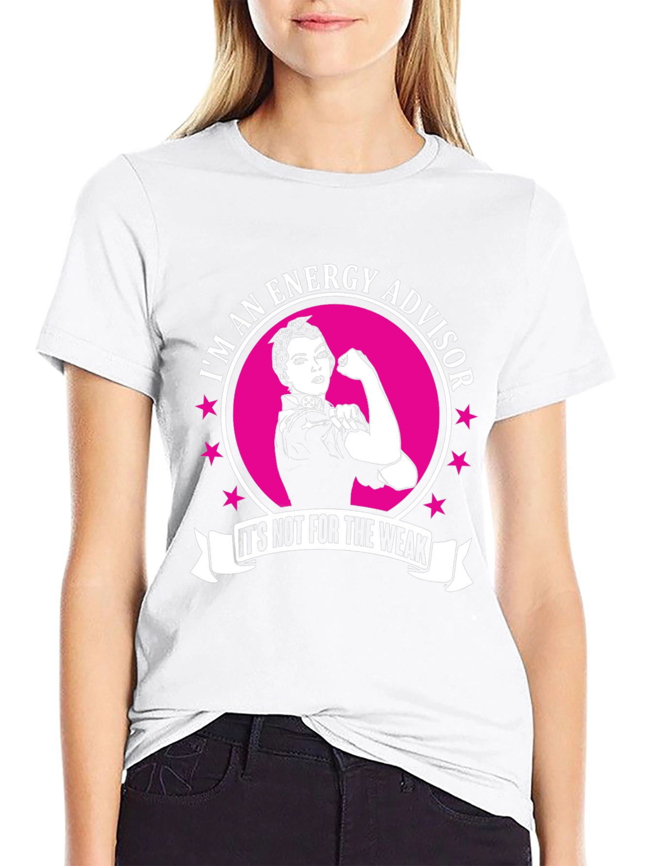 Energy Advisor T-Shirt - Strong Woman Empowerment Tee
