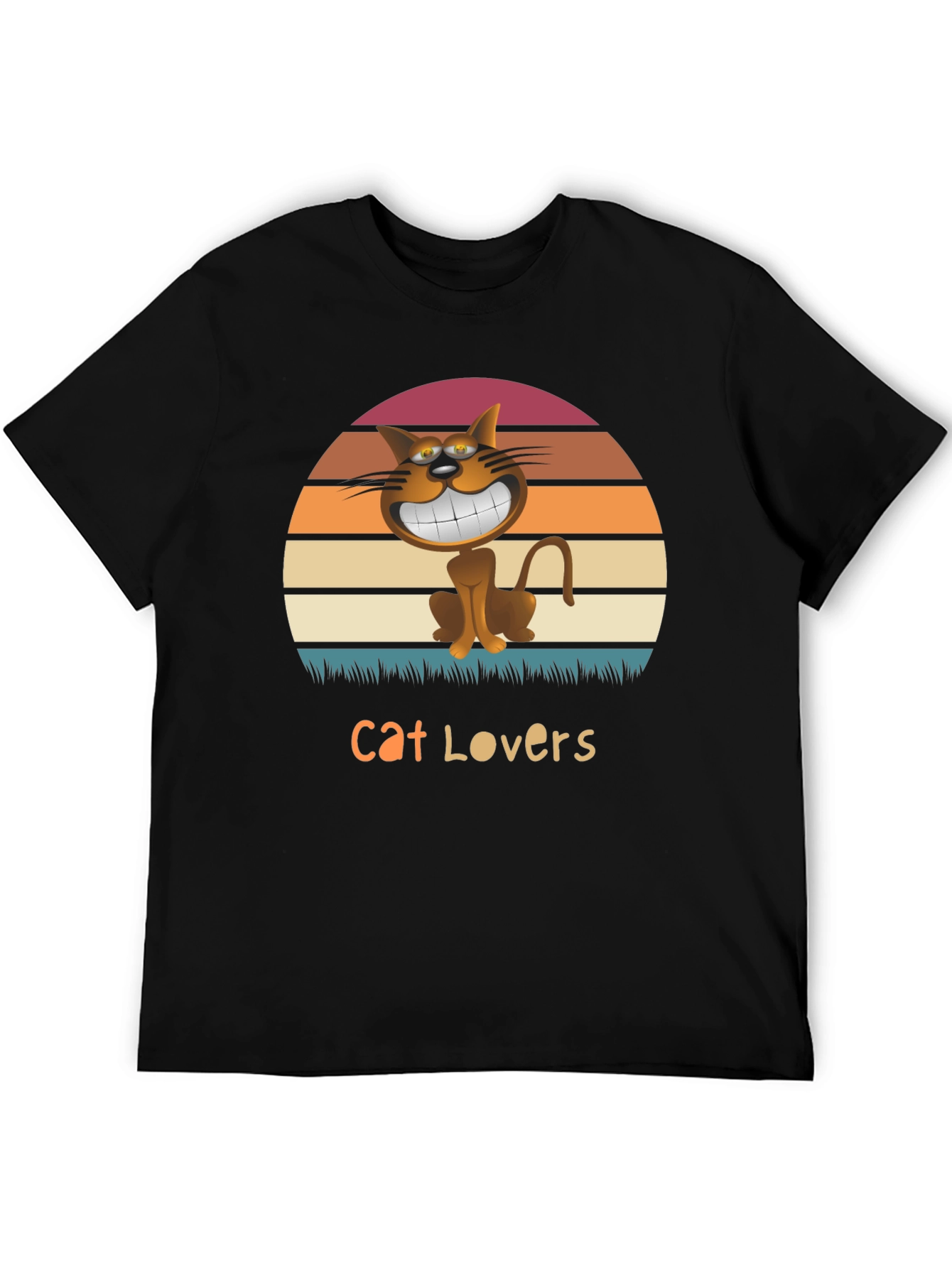 Cat Lovers Graphic T-Shirt -  Stylish & Fun!