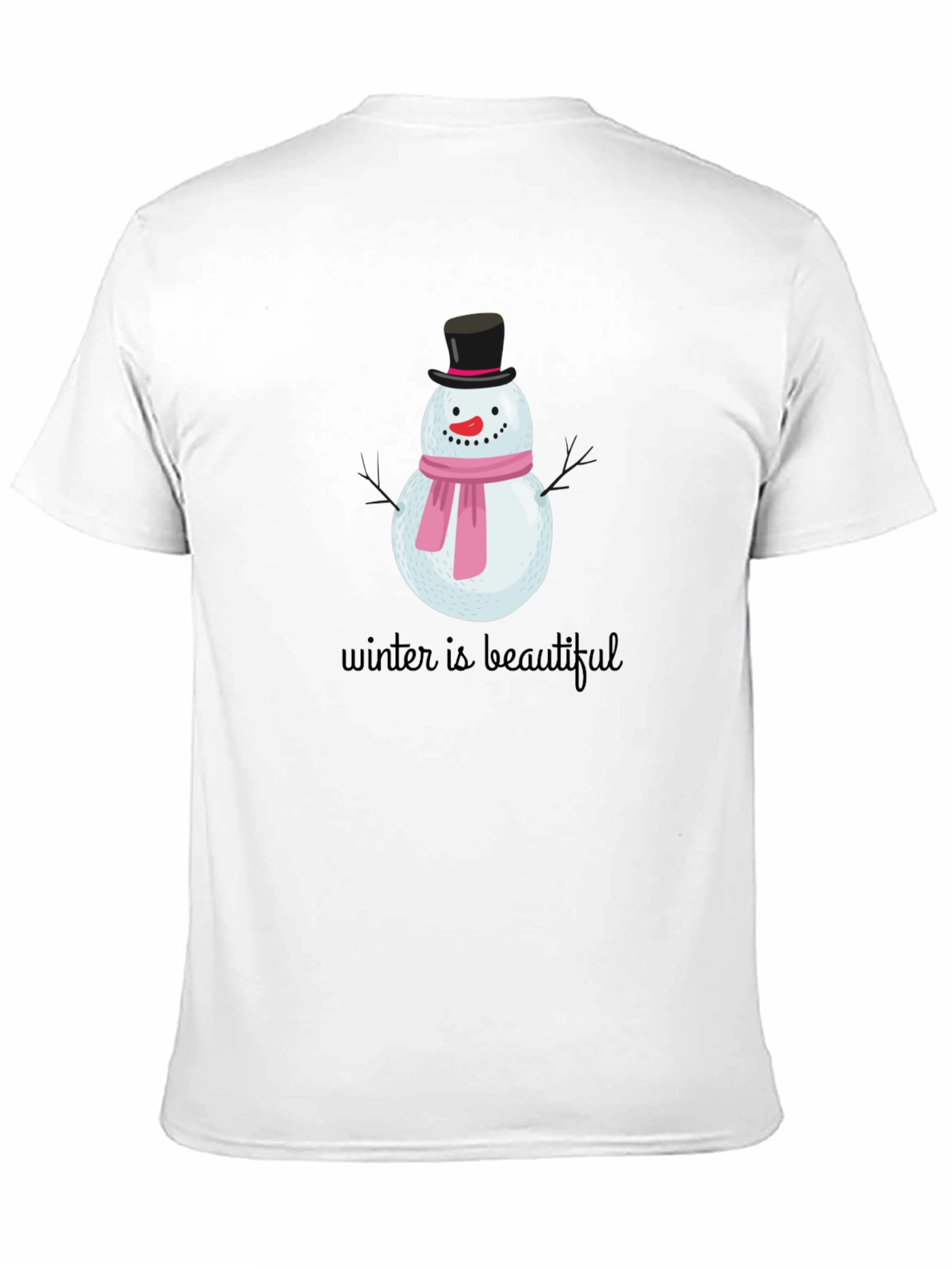 Winter Snowman Graphic Tee