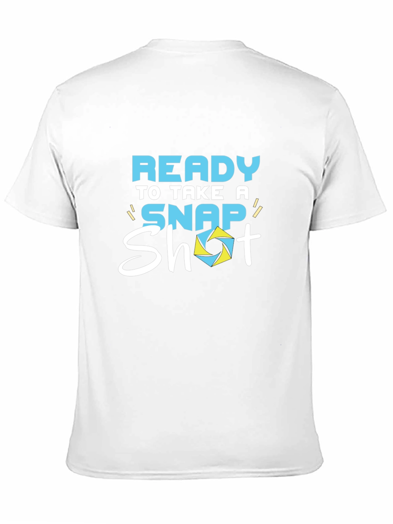 Ready to Take a Snap Shot Black Graphic Tee
