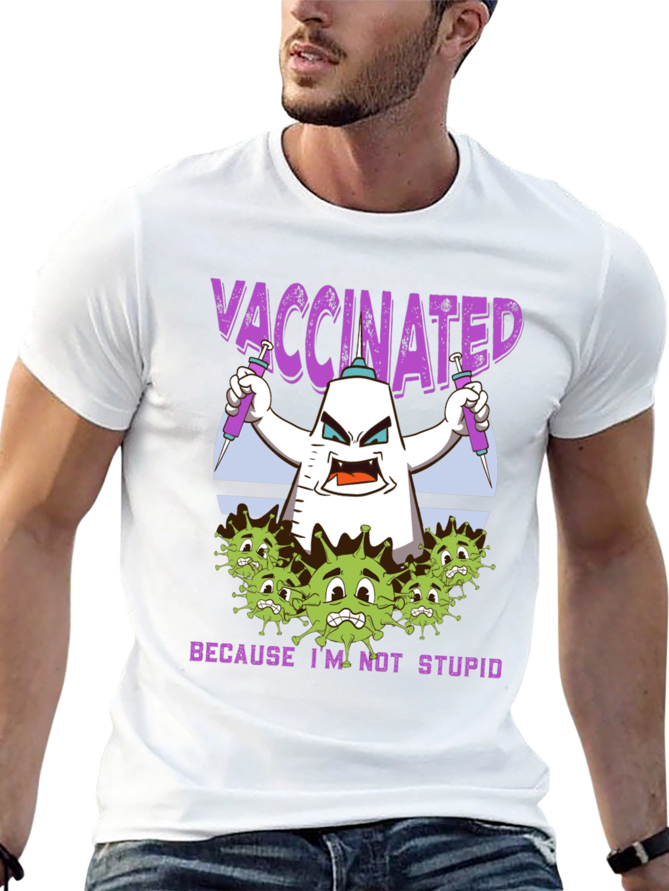 Vaccinated Graphic T-Shirt