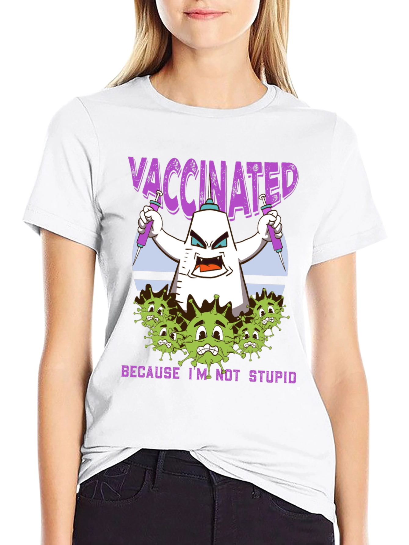 Vaccinated Graphic T-Shirt