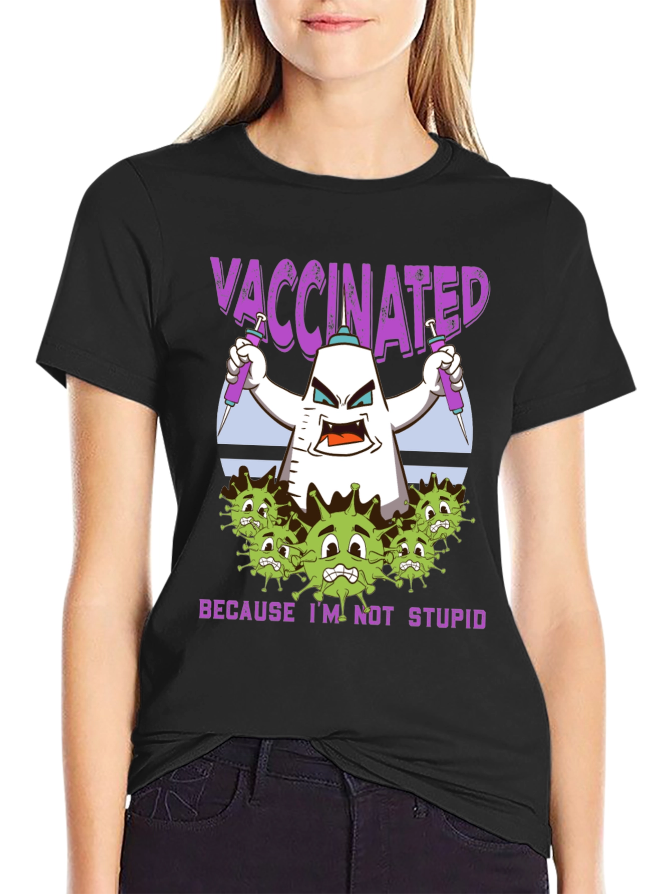 Vaccinated Graphic T-Shirt