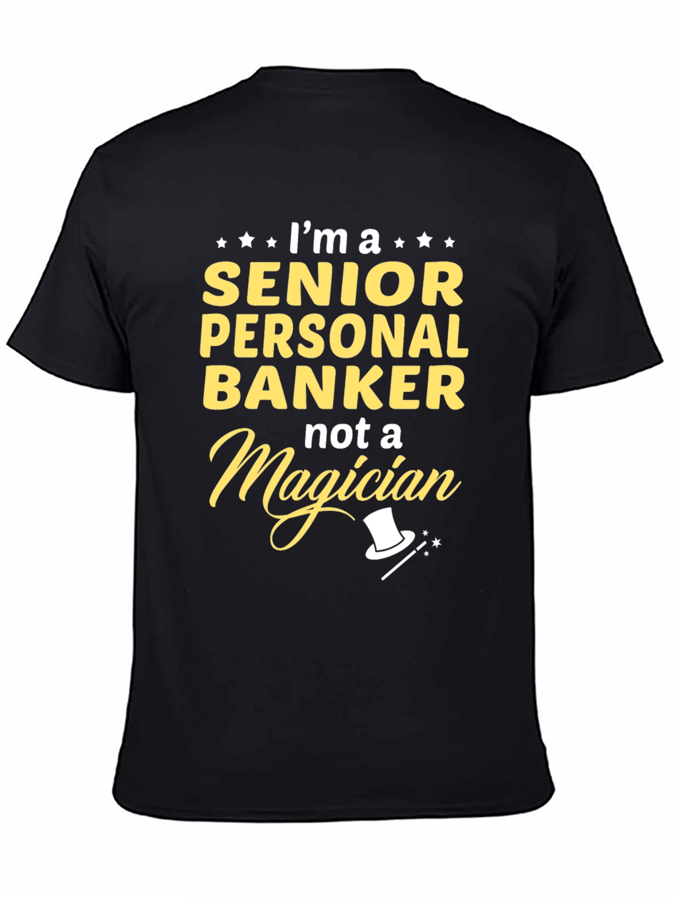 Senior Personal Banker T-Shirt - Novelty Job Tee