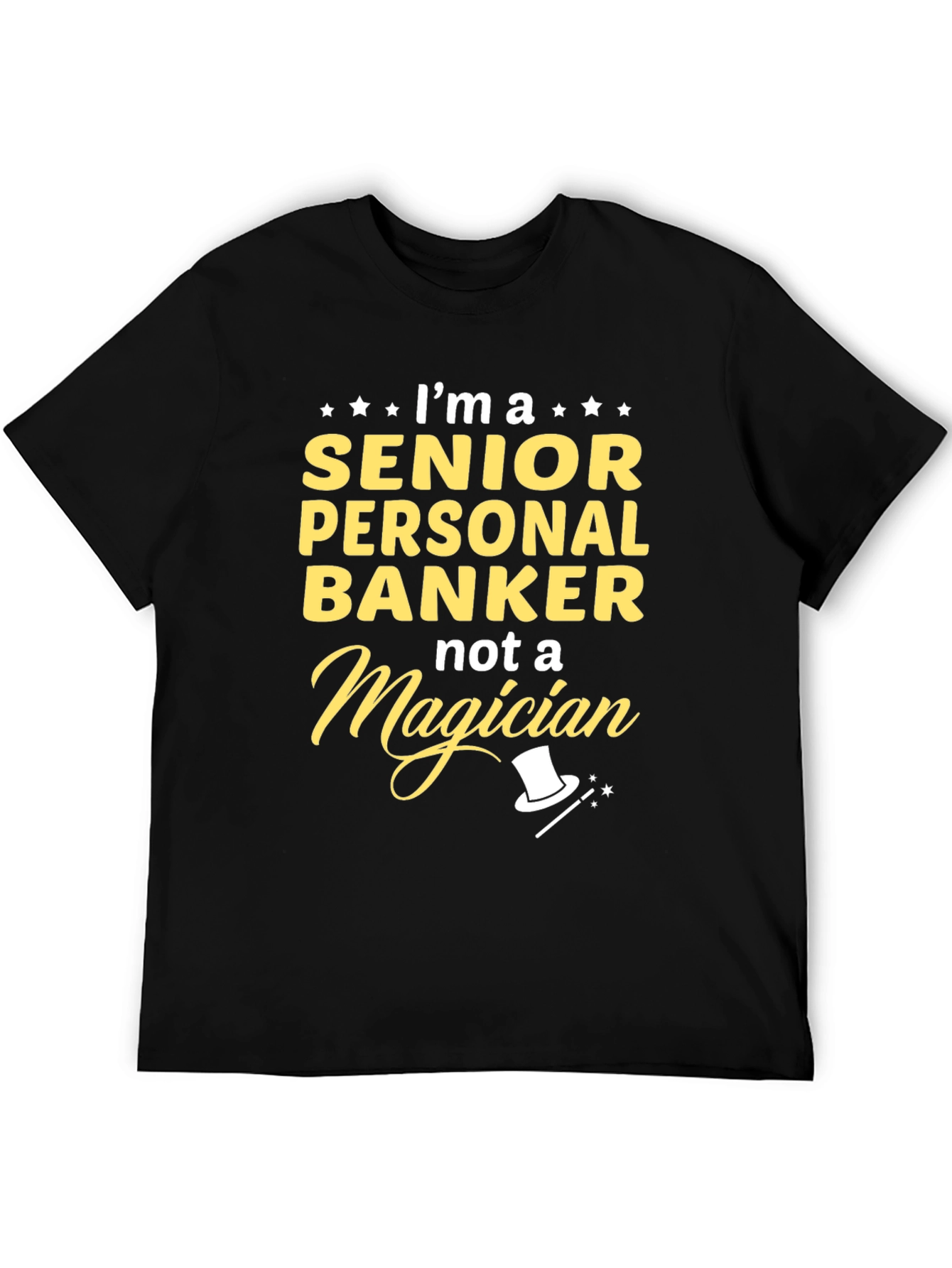 Senior Personal Banker T-Shirt - Novelty Job Tee