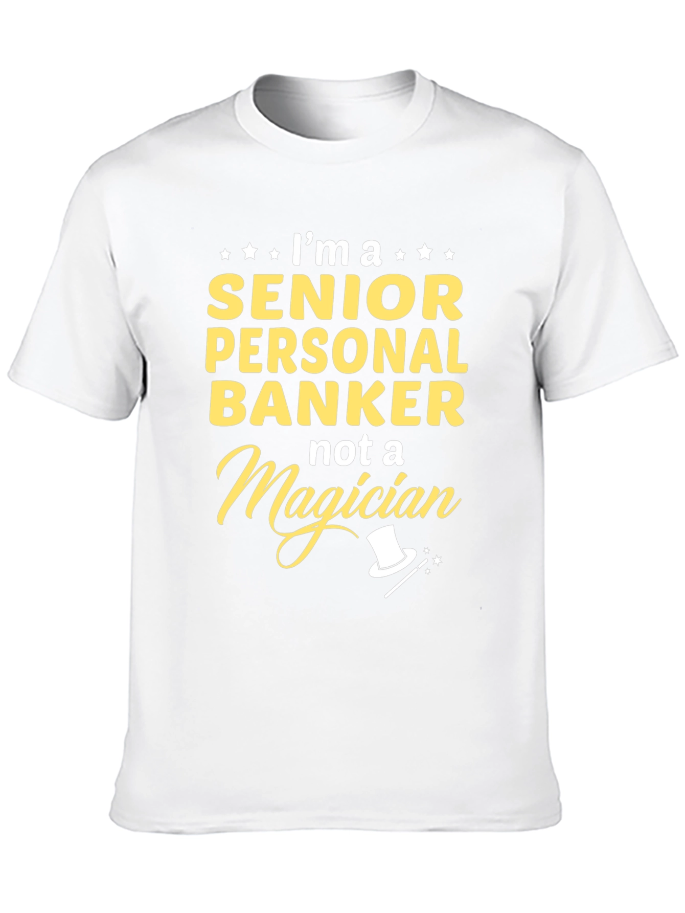 Senior Personal Banker T-Shirt - Novelty Job Tee