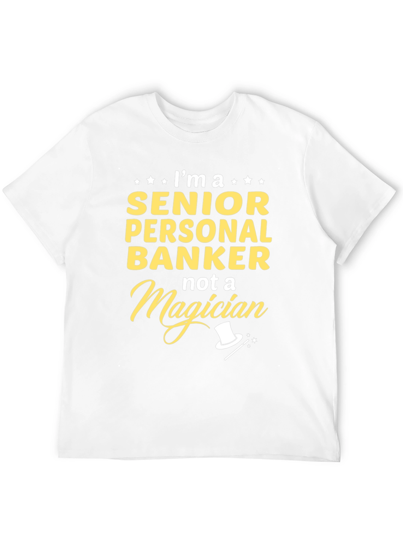 Senior Personal Banker T-Shirt - Novelty Job Tee