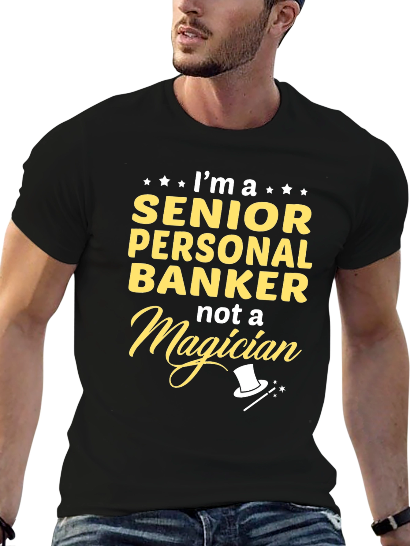 Senior Personal Banker T-Shirt - Novelty Job Tee