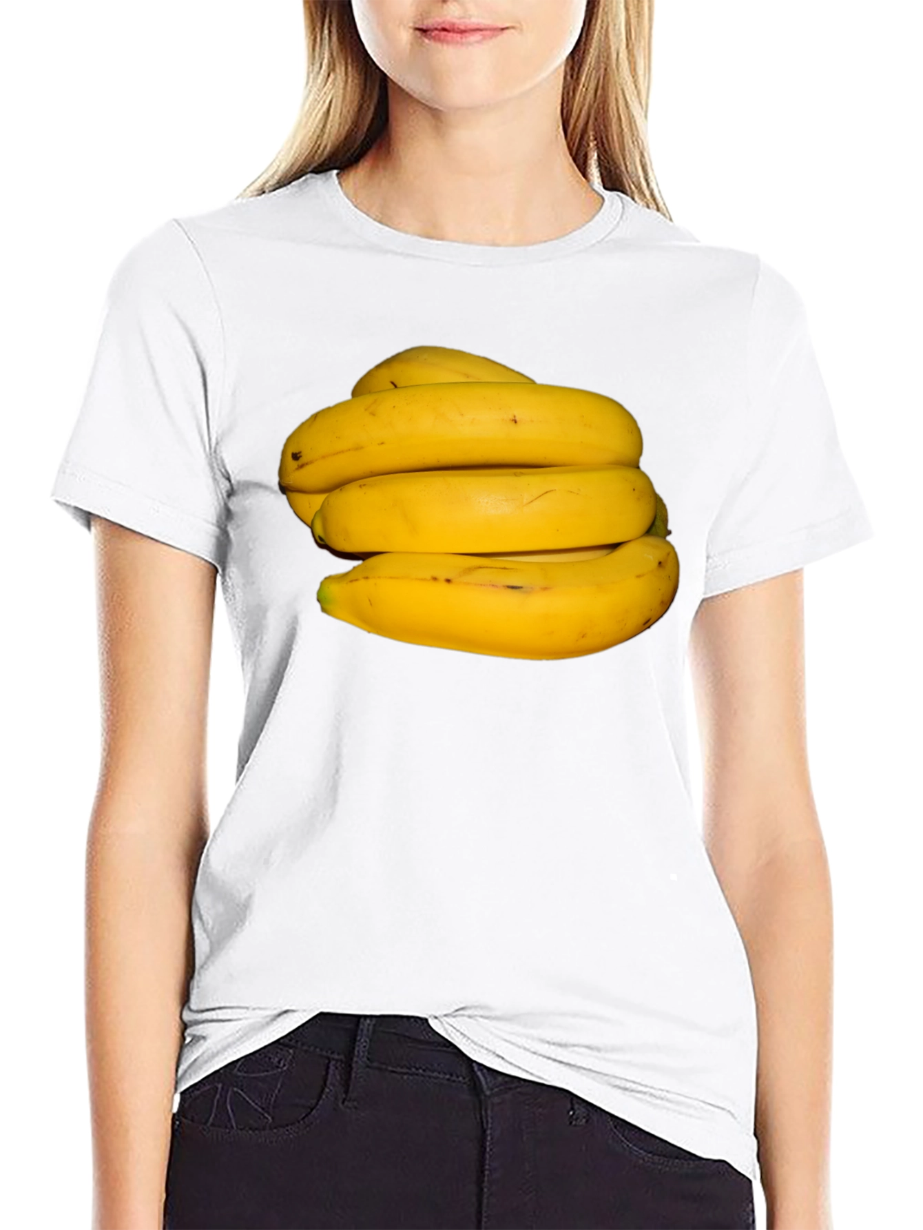 Banana Bunch Graphic T-Shirt - Quirky & Fun!