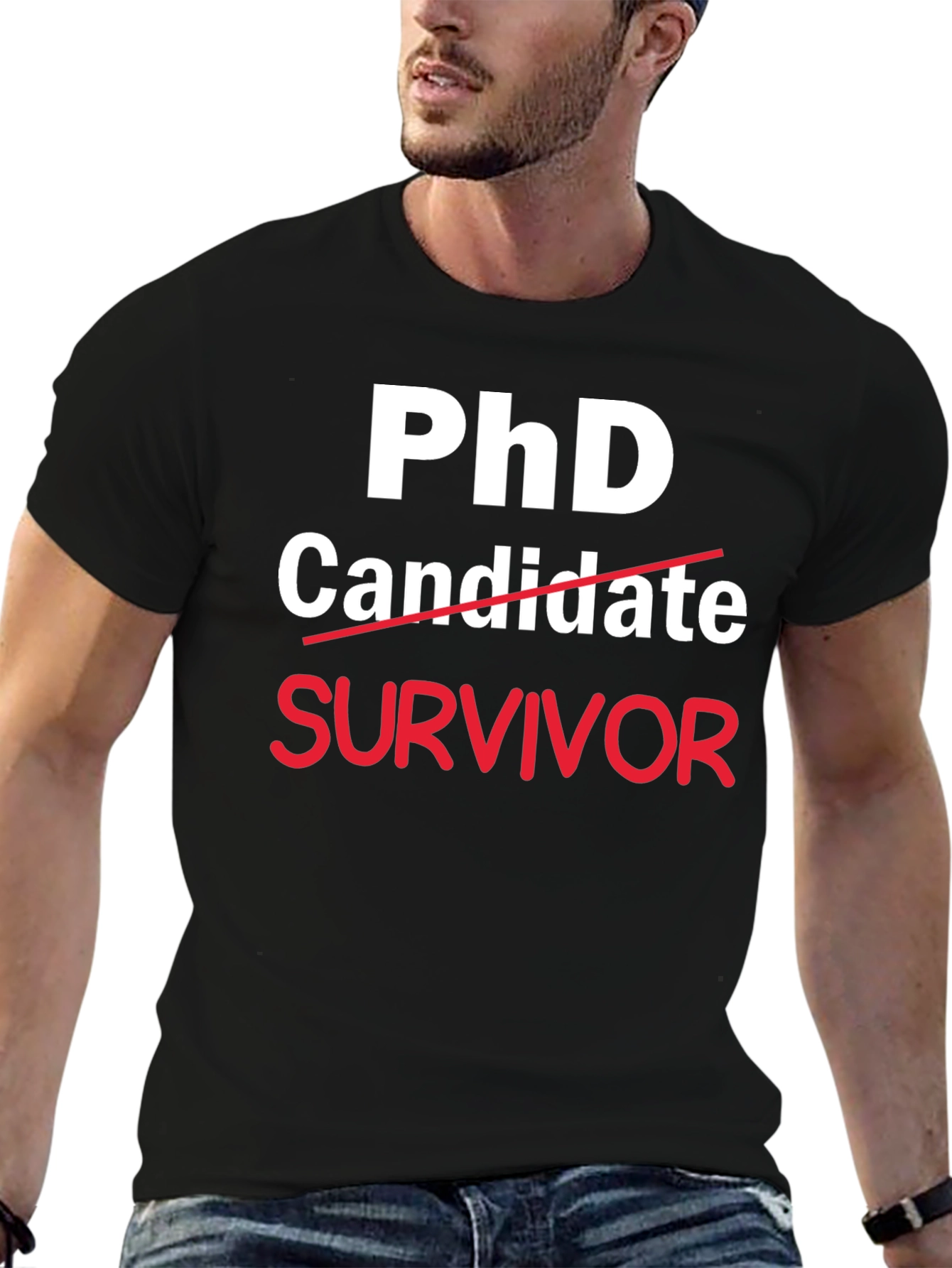 PhD Survivor T-Shirt - Graduation Gift