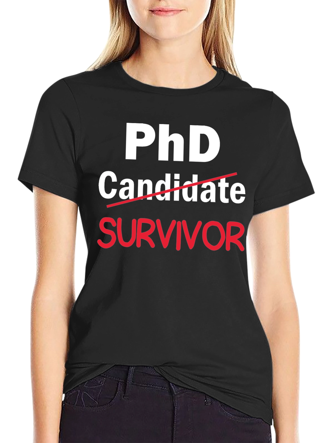PhD Survivor T-Shirt - Graduation Gift