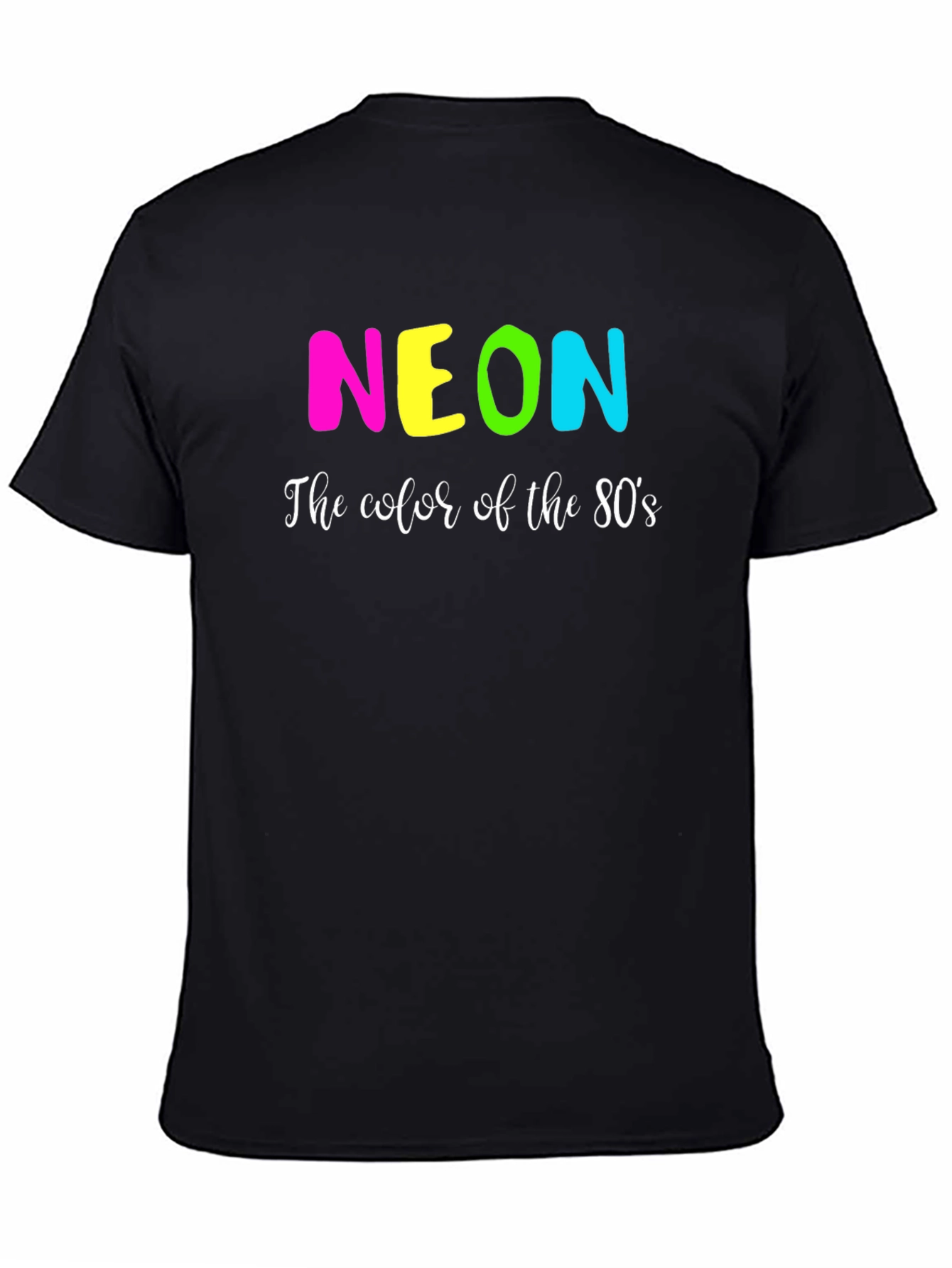 Neon 80s Graphic Tee - Retro Style