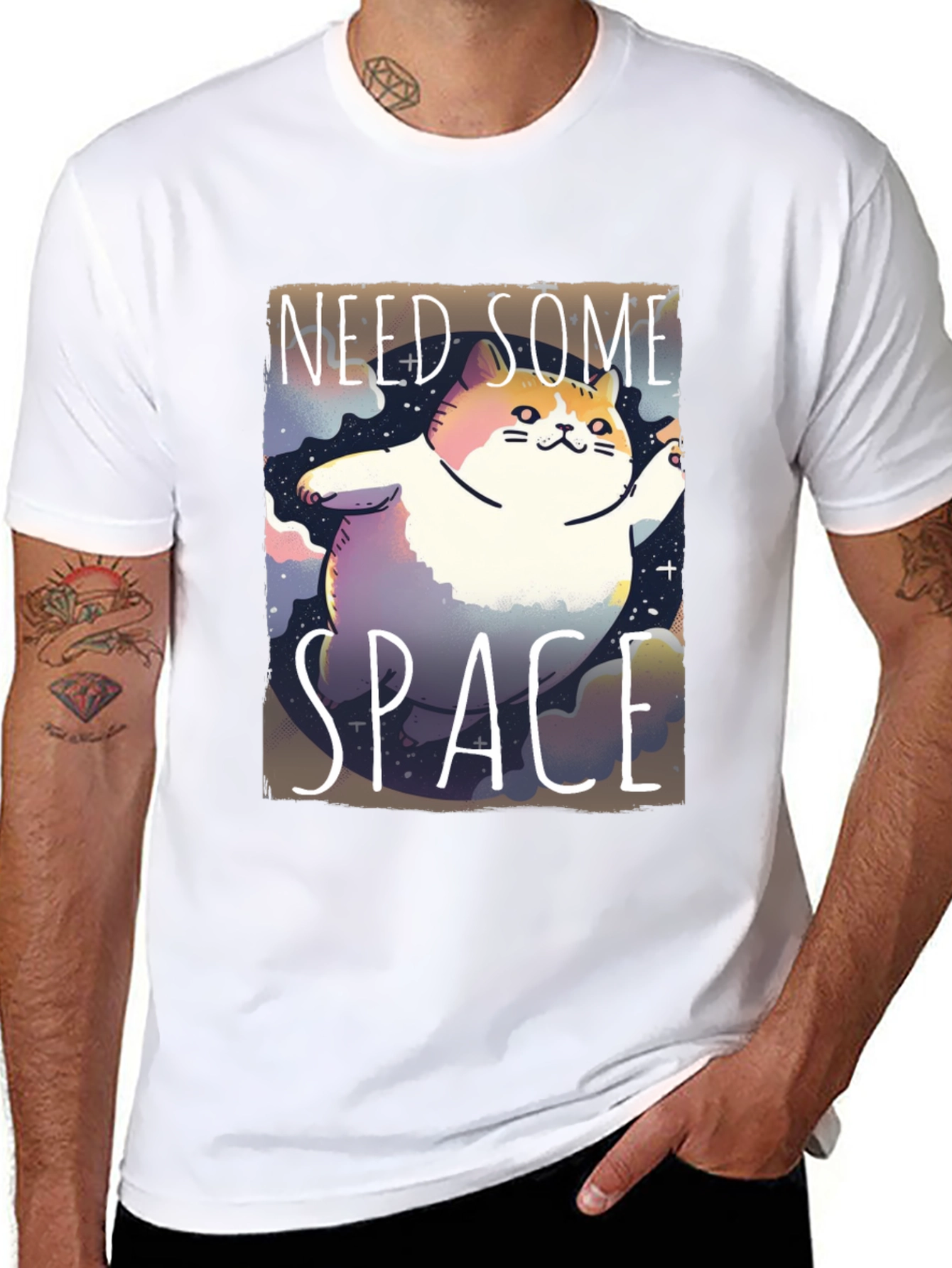 Need Some Space Cat T-Shirt