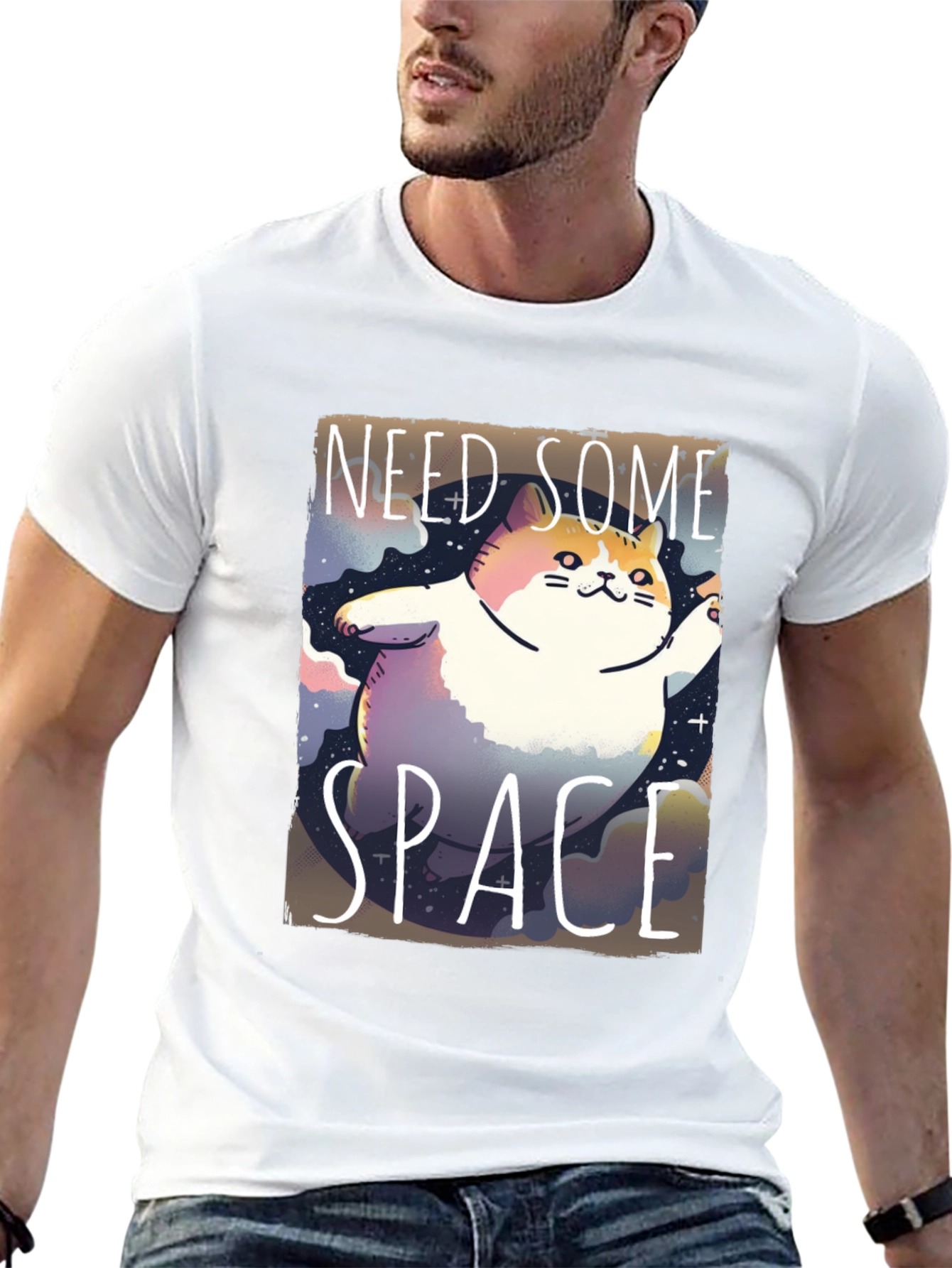 Need Some Space Cat T-Shirt