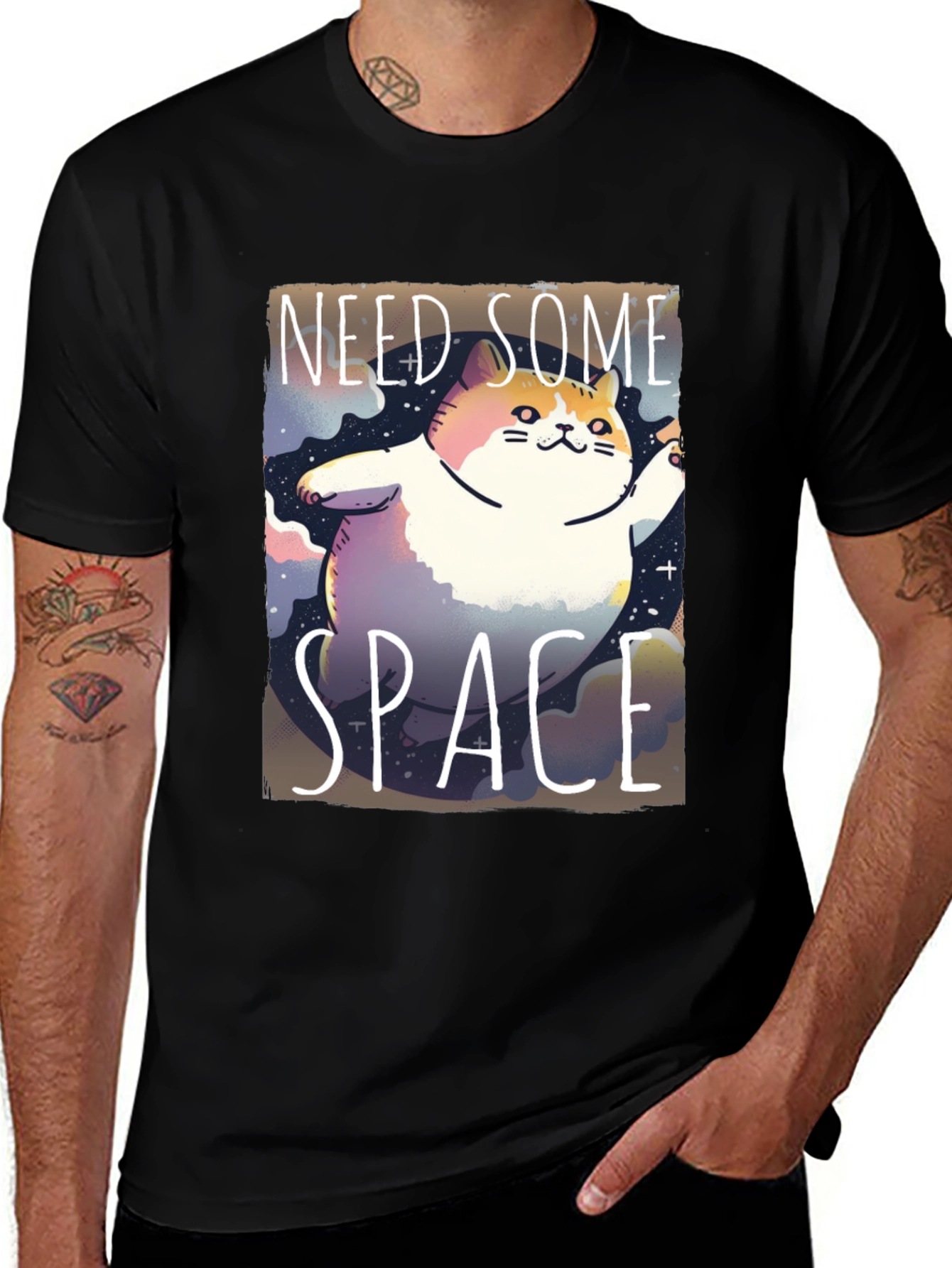 Need Some Space Cat T-Shirt