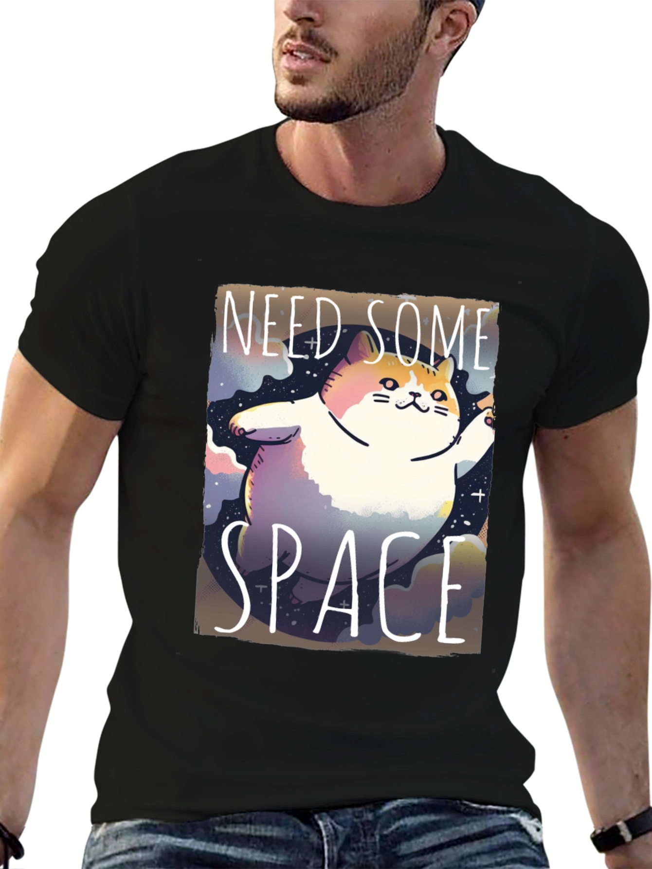 Need Some Space Cat T-Shirt