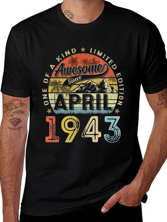 Awesome Since April 1943 Limited Edition T-Shirt