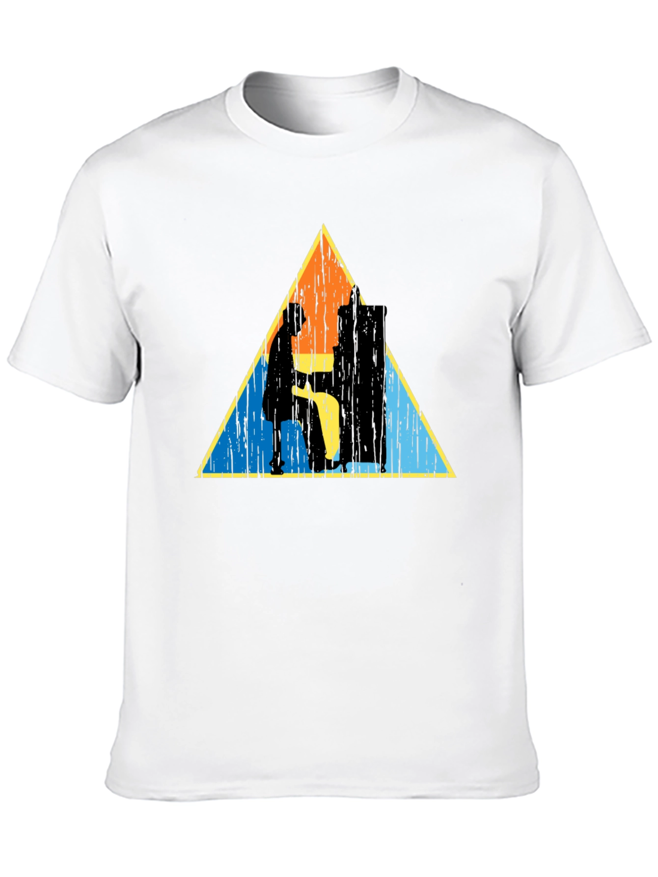 Retro Piano Player T-Shirt