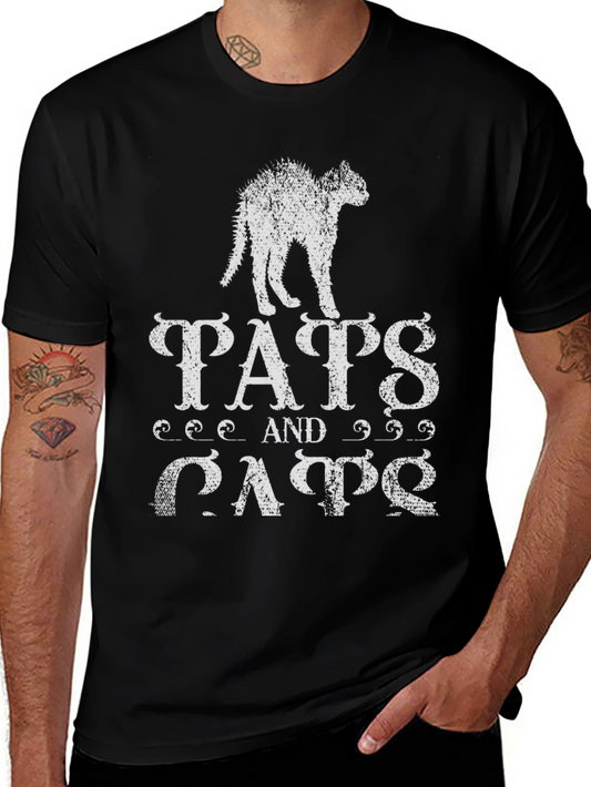 Tats and Cats Graphic T-Shirt