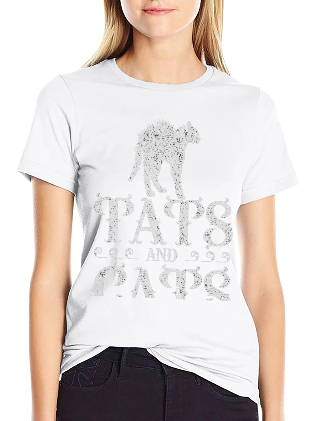 Tats and Cats Graphic T-Shirt