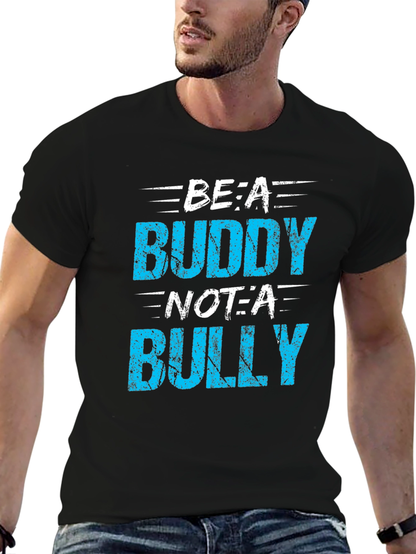 Be A Buddy Not A Bully Graphic T-Shirt