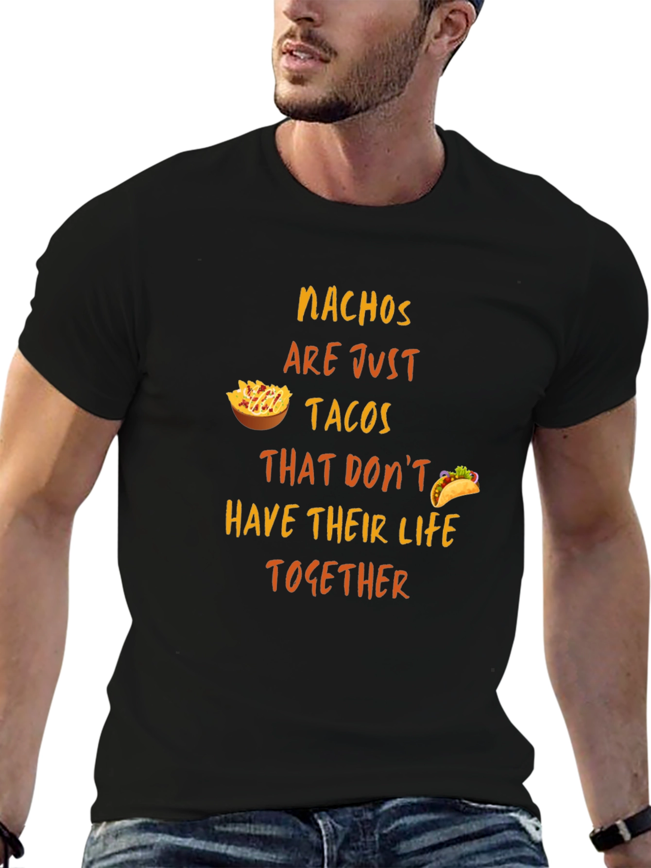 Nachos and Tacos Graphic T-Shirt