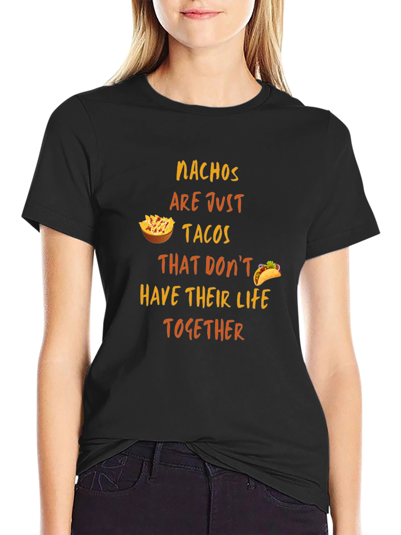 Nachos and Tacos Graphic T-Shirt