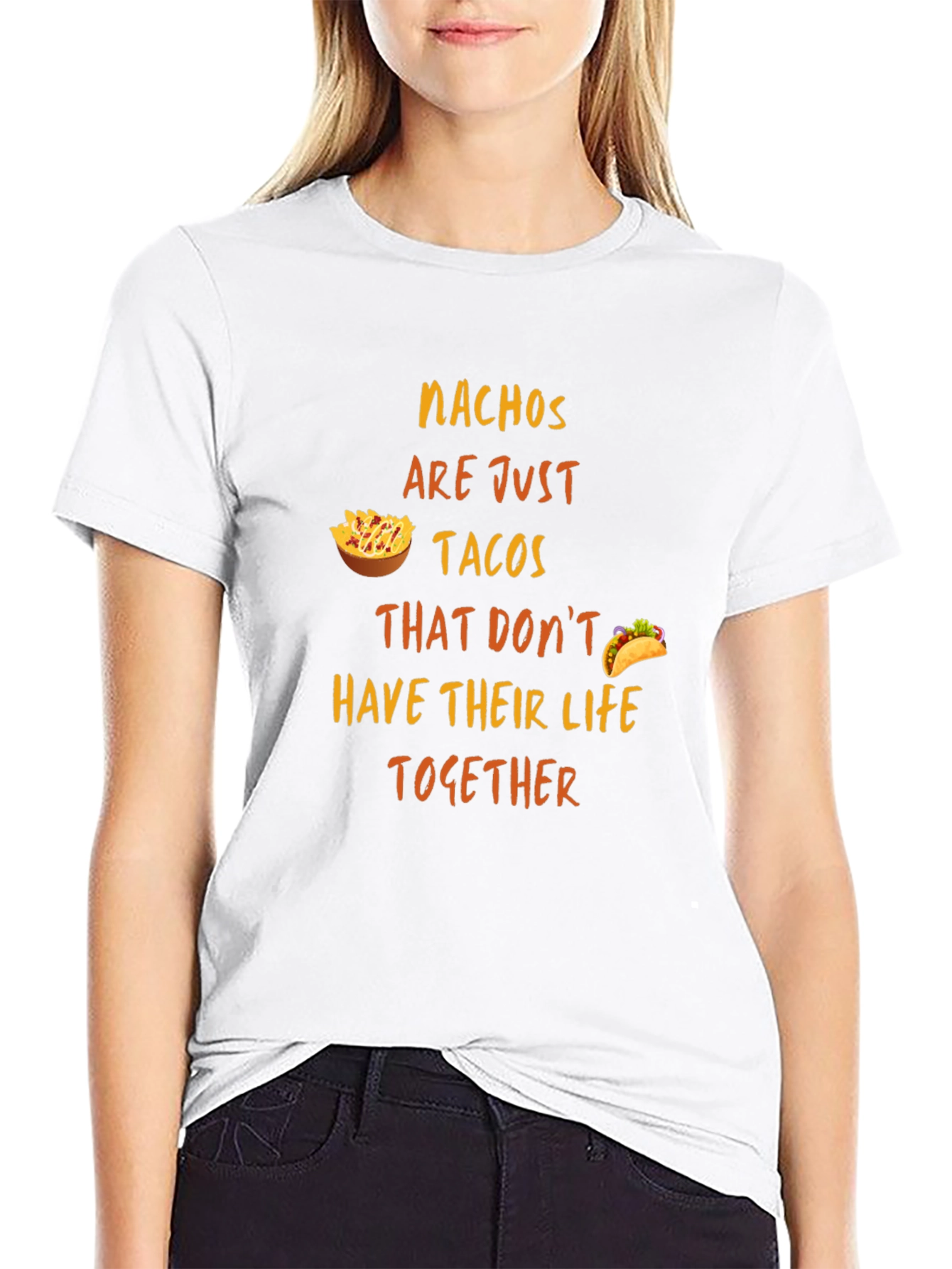 Nachos and Tacos Graphic T-Shirt