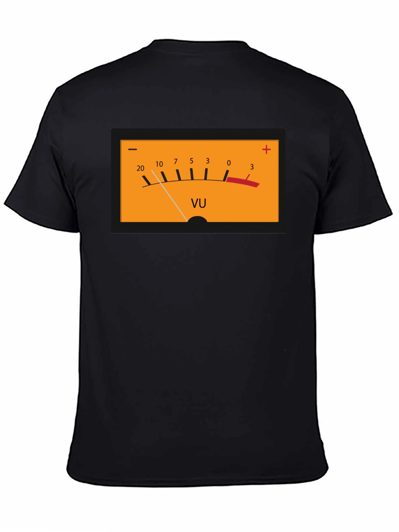 VU Meter Graphic Tee - Black