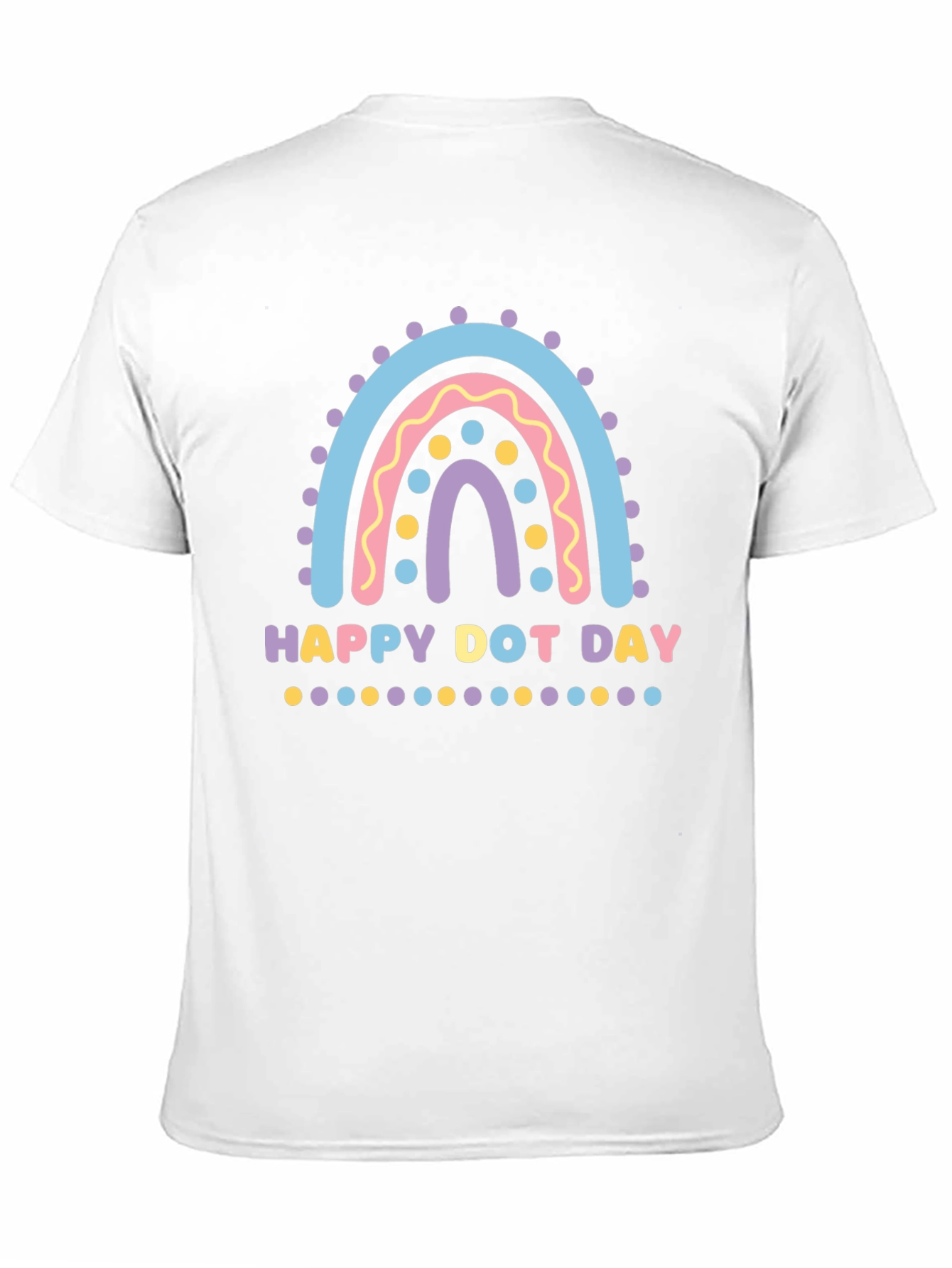 Happy Dot Day Rainbow Graphic Tee - Unisex