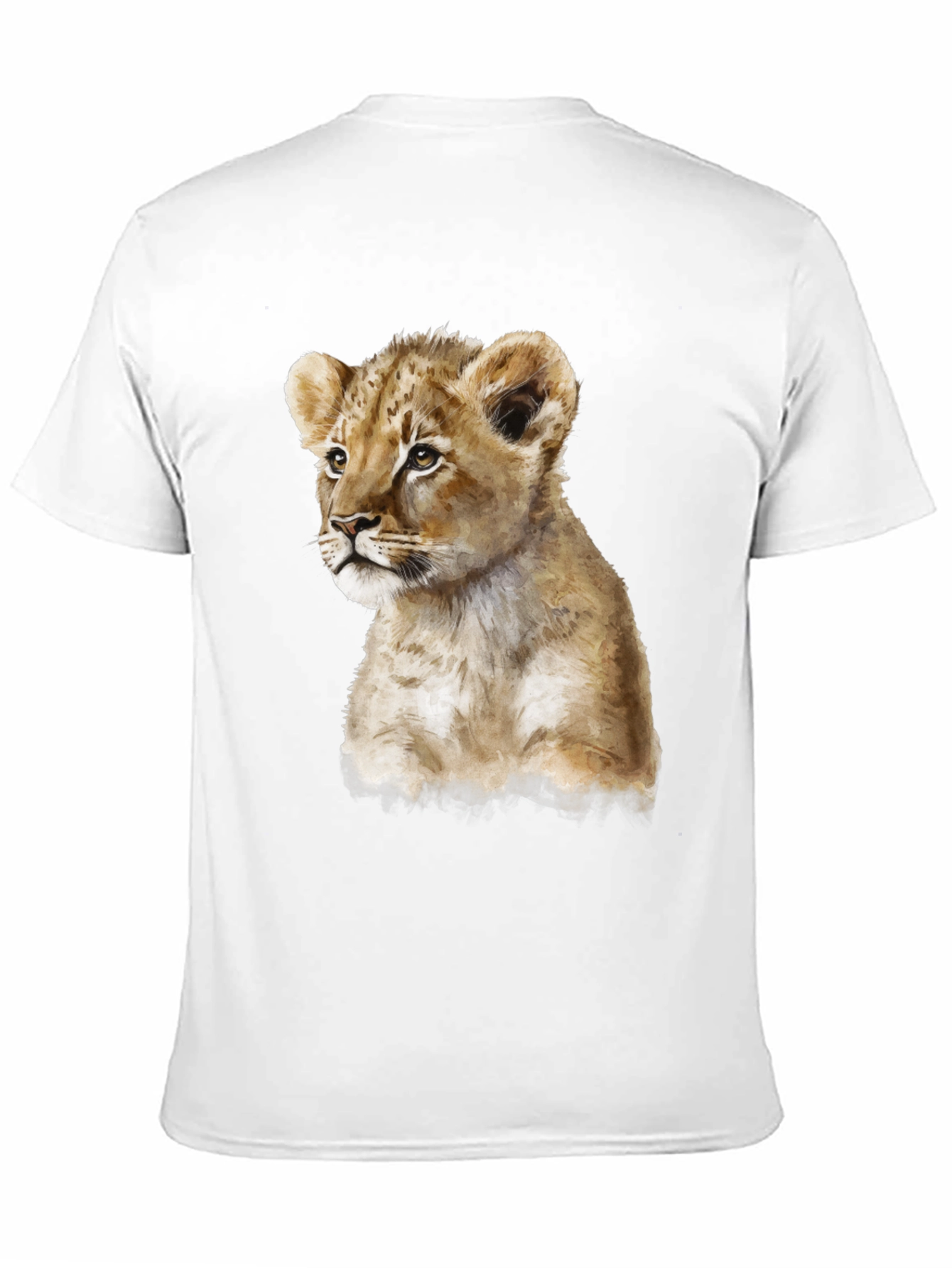 Lion Cub T-Shirt - Cute Animal Graphic Tee