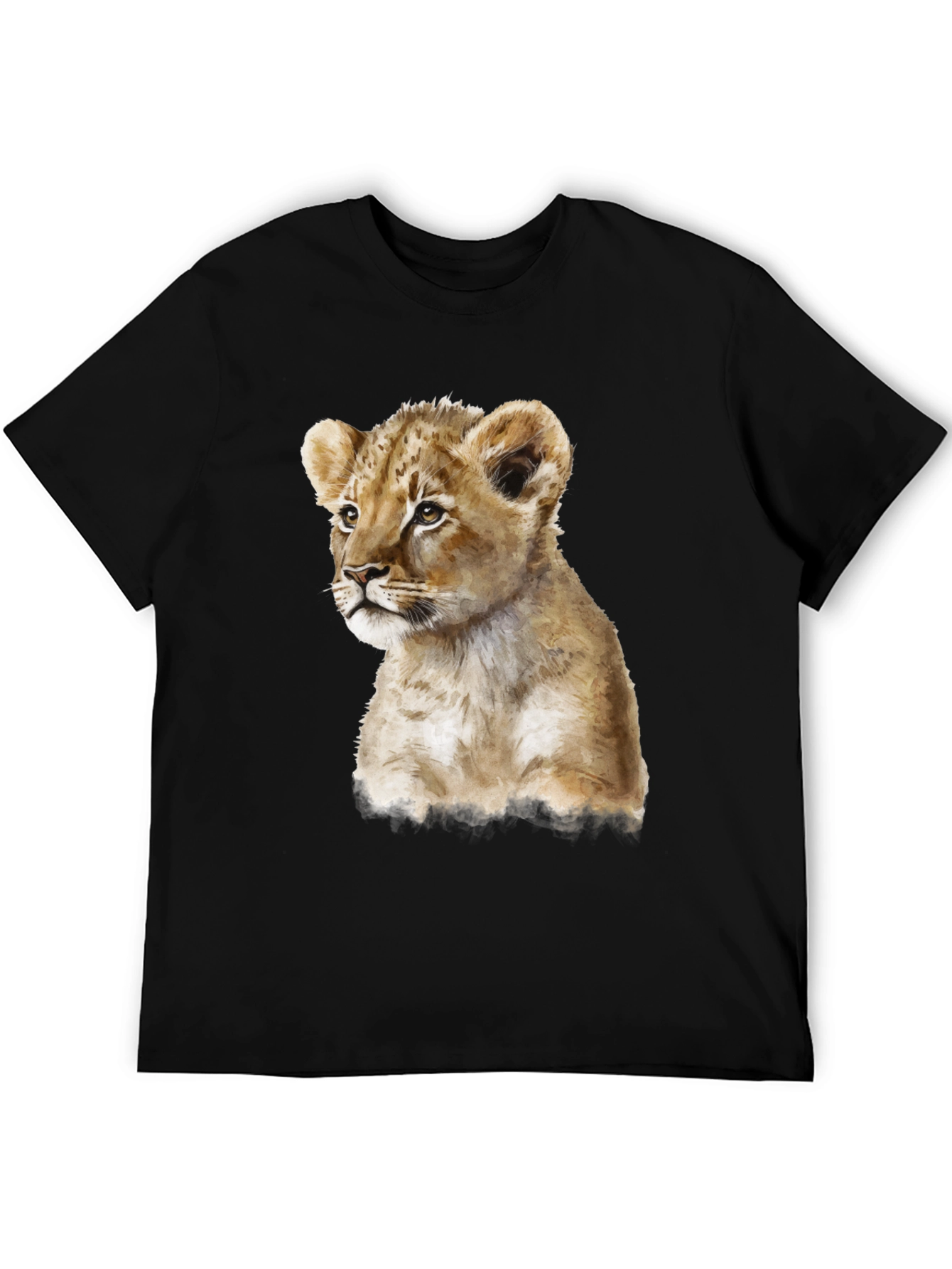 Lion Cub T-Shirt - Cute Animal Graphic Tee
