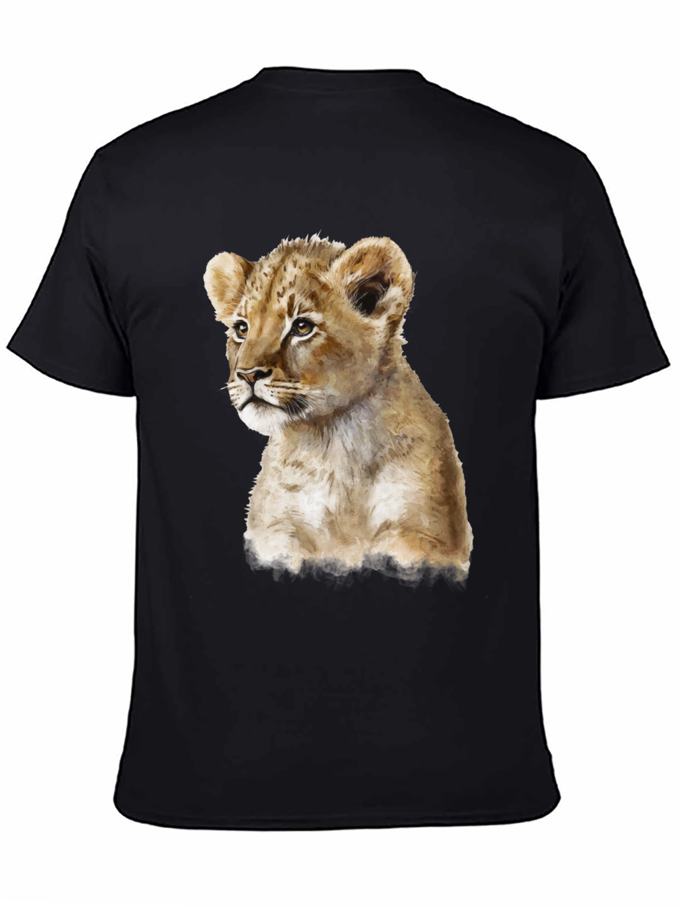 Lion Cub T-Shirt - Cute Animal Graphic Tee