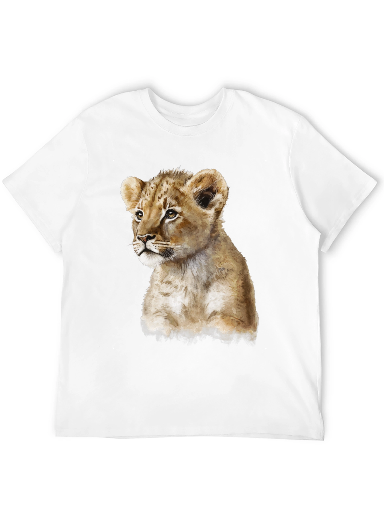 Lion Cub T-Shirt - Cute Animal Graphic Tee