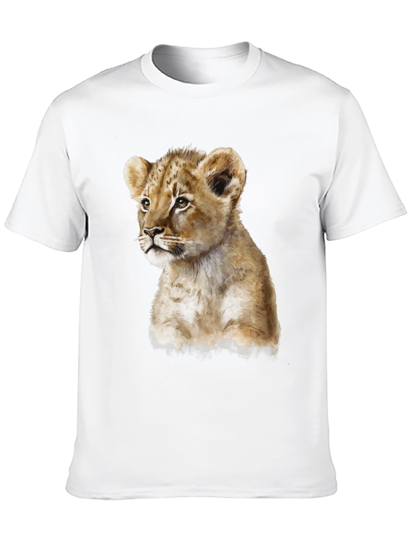 Lion Cub T-Shirt - Cute Animal Graphic Tee