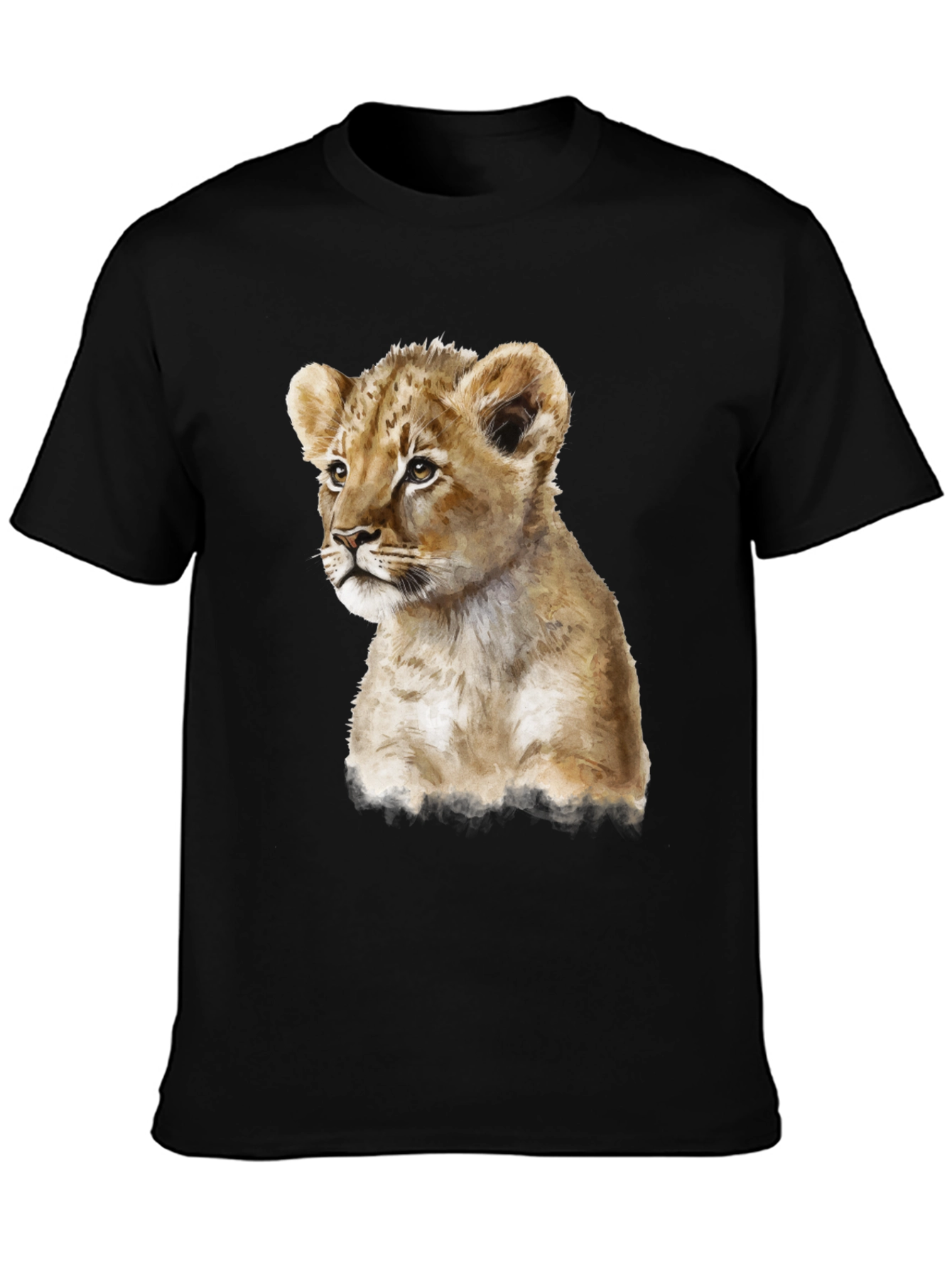 Lion Cub T-Shirt - Cute Animal Graphic Tee