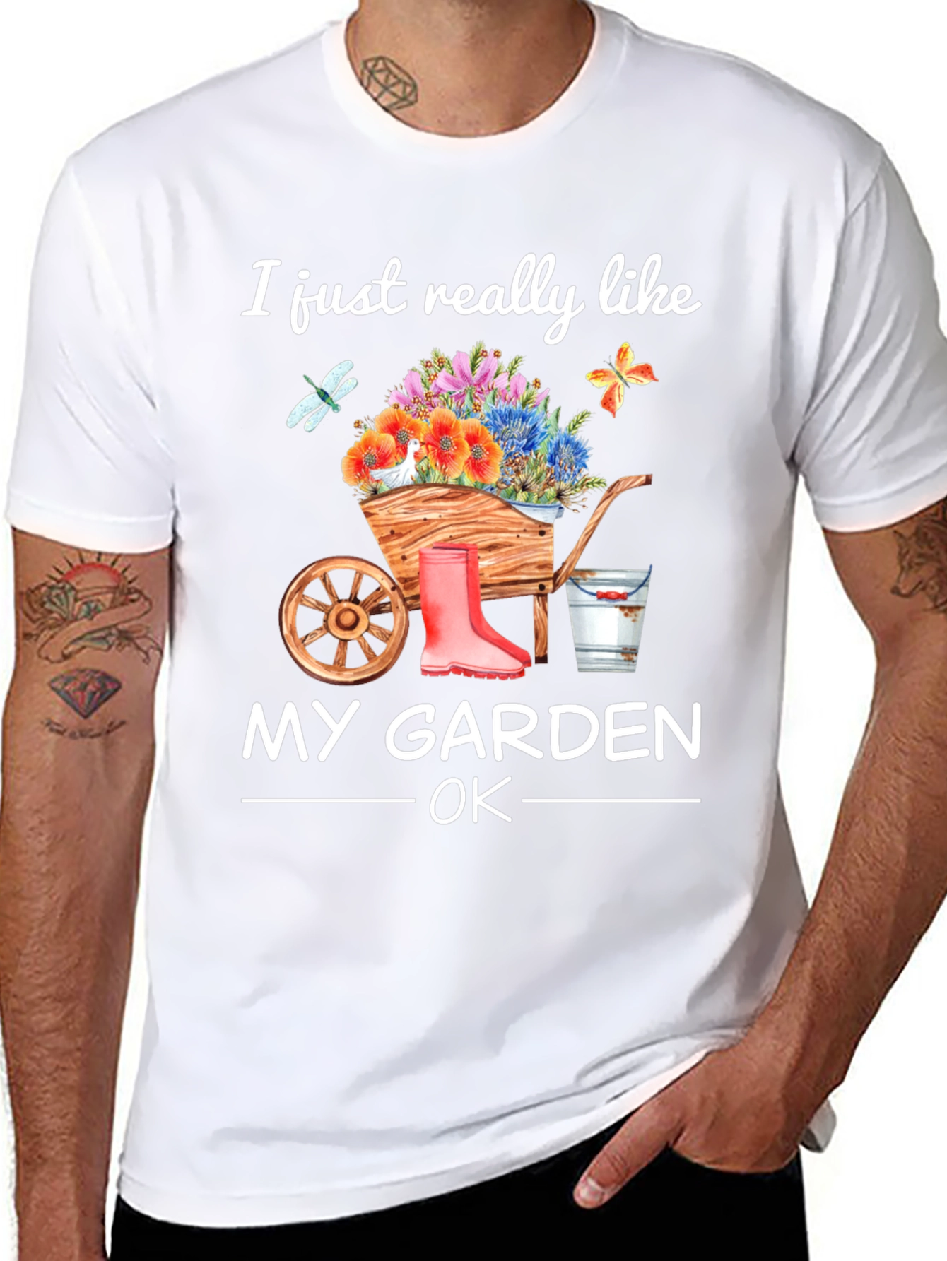 I Just Really Like My Garden OK T-Shirt