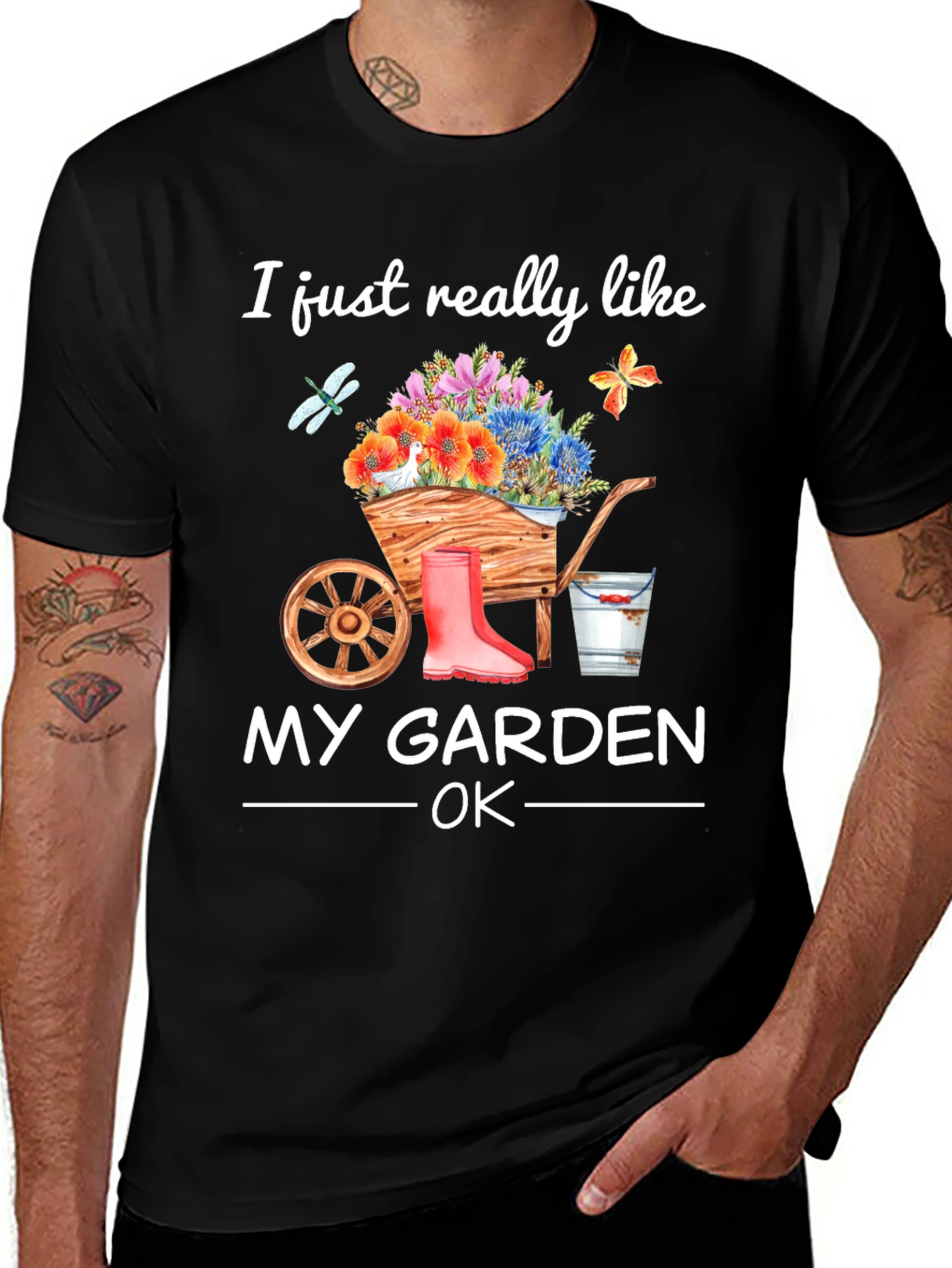 I Just Really Like My Garden OK T-Shirt