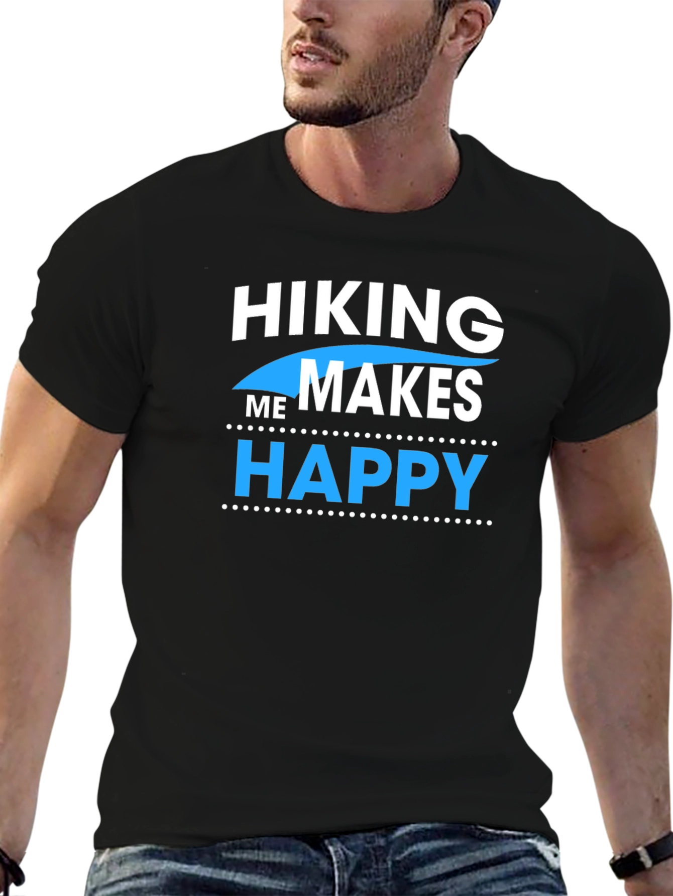 Hiking Makes Me Happy T-Shirt