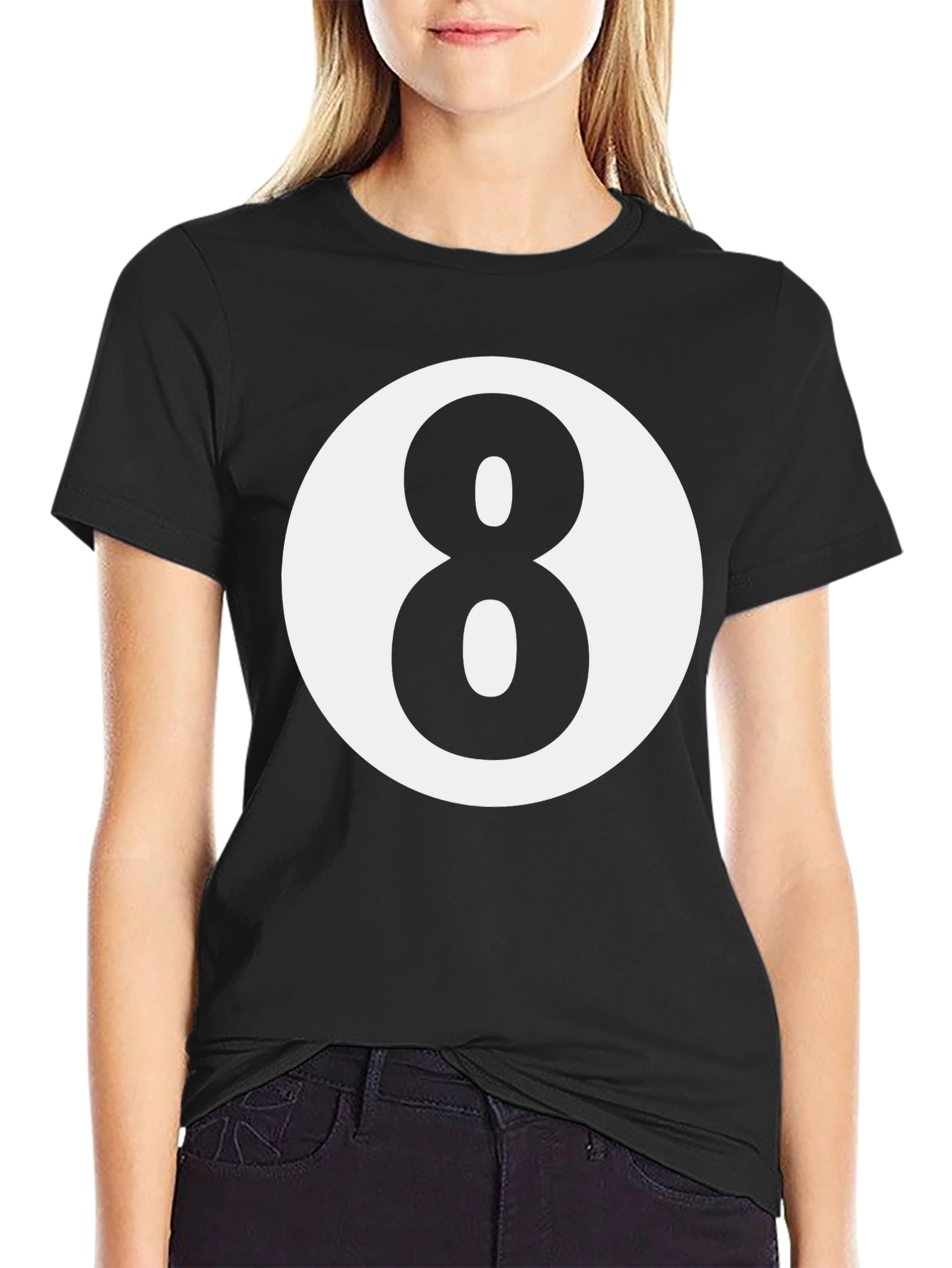 8-Ball Graphic Tee - Classic Design Comfortable Fit