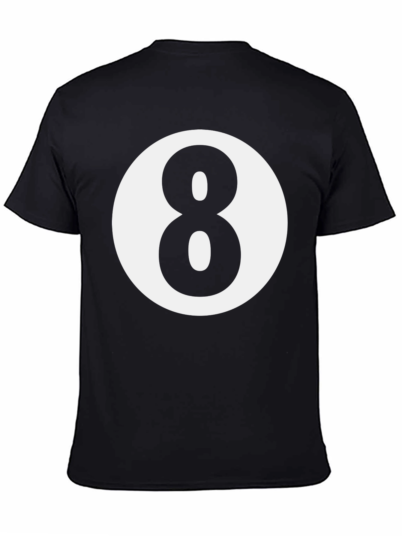 8-Ball Graphic Tee - Classic Design Comfortable Fit